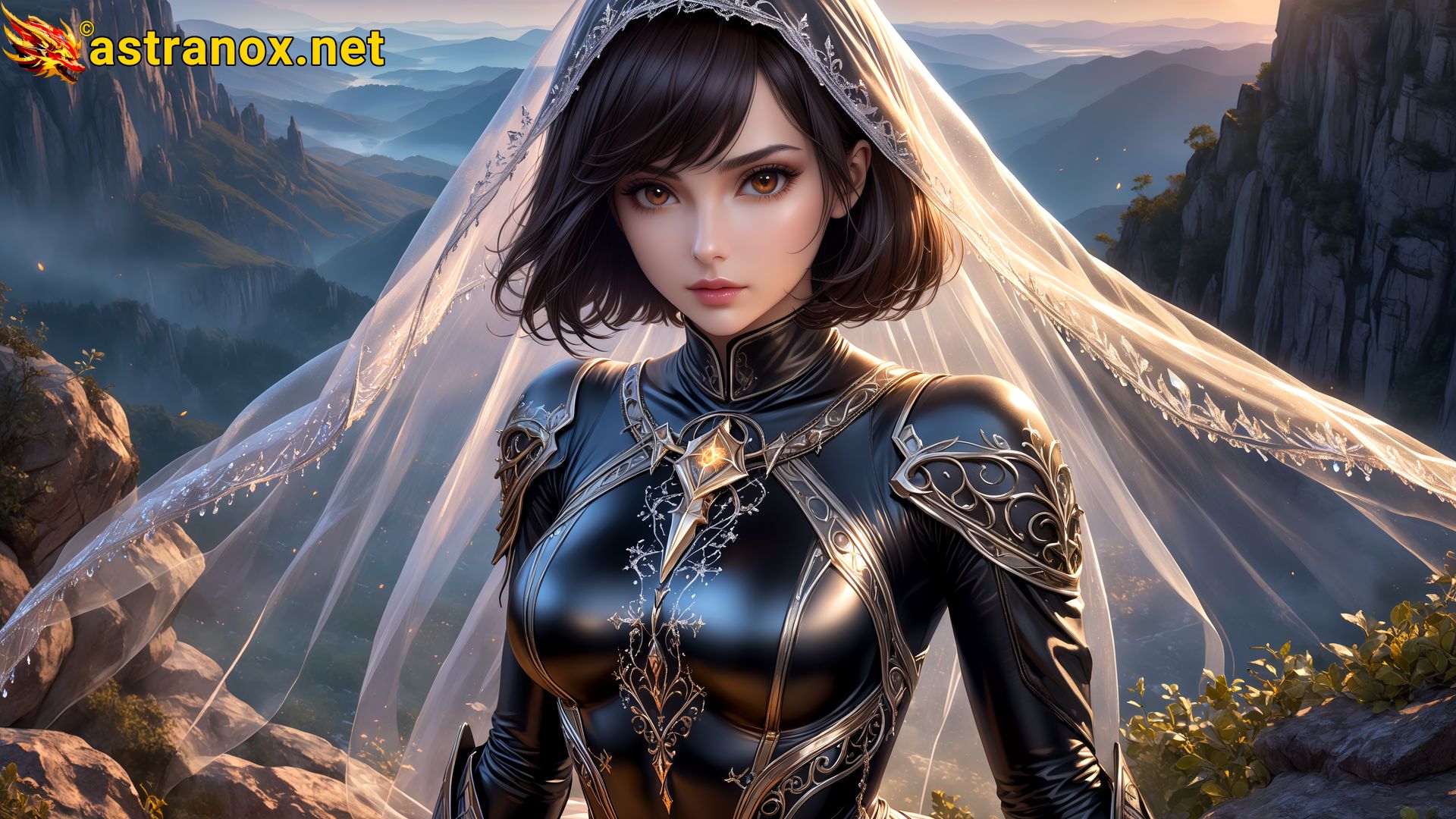 Amazing Young Female at - Download Free 4K Wallpaper Fantasy wallpaper with Eyes and Hair.