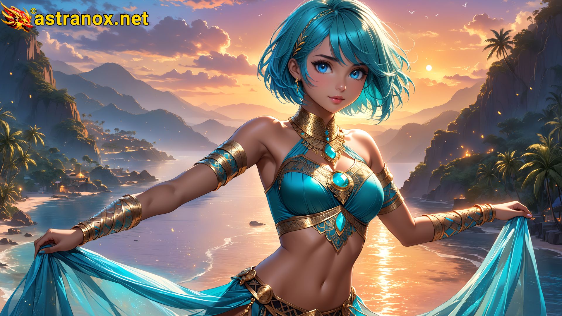 Amazing Young Female at - Download Free 4K Wallpaper Fantasy wallpaper with Eyes and Hair.