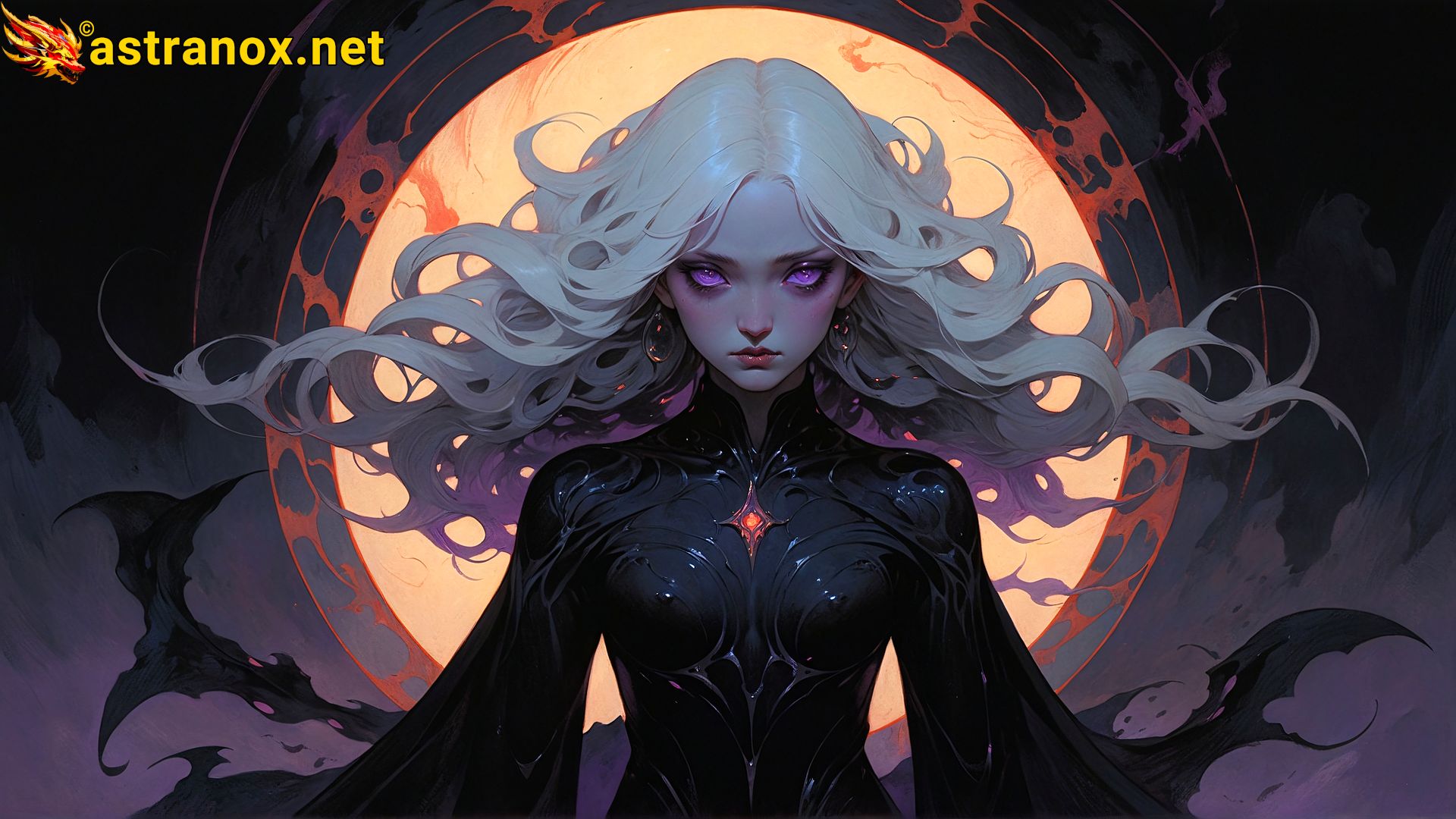 Amazing Young Female at - Download Free 4K Wallpaper Fantasy wallpaper with Eyes and Hair.