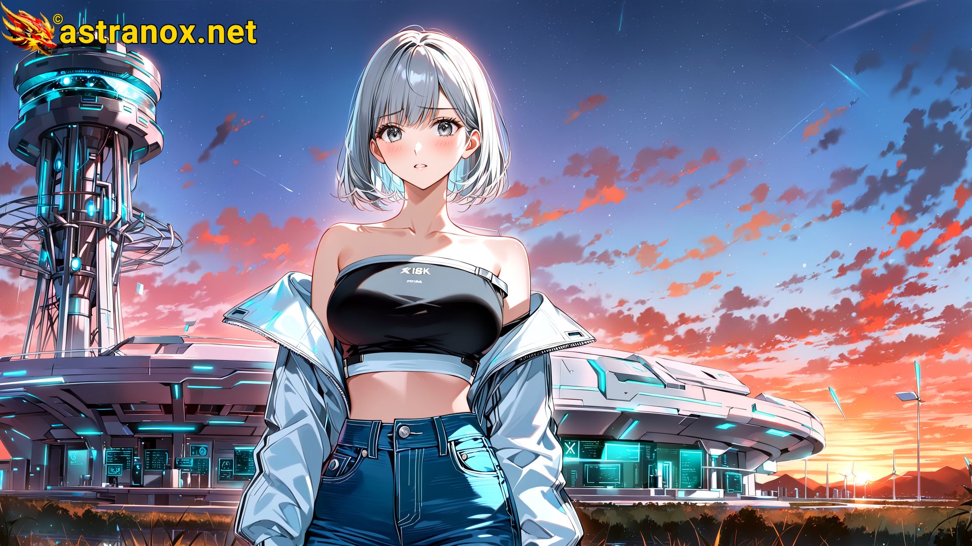 Amazing Young Female at - Download Free 4K Wallpaper Fantasy wallpaper with Eyes and Hair.