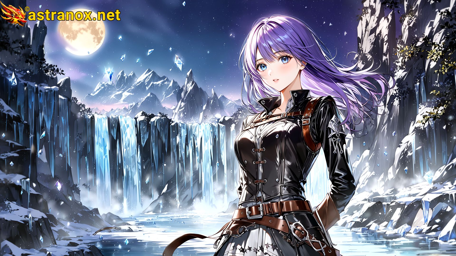 Amazing Young Female at - Download Free 4K Wallpaper Fantasy wallpaper with Eyes and Hair.