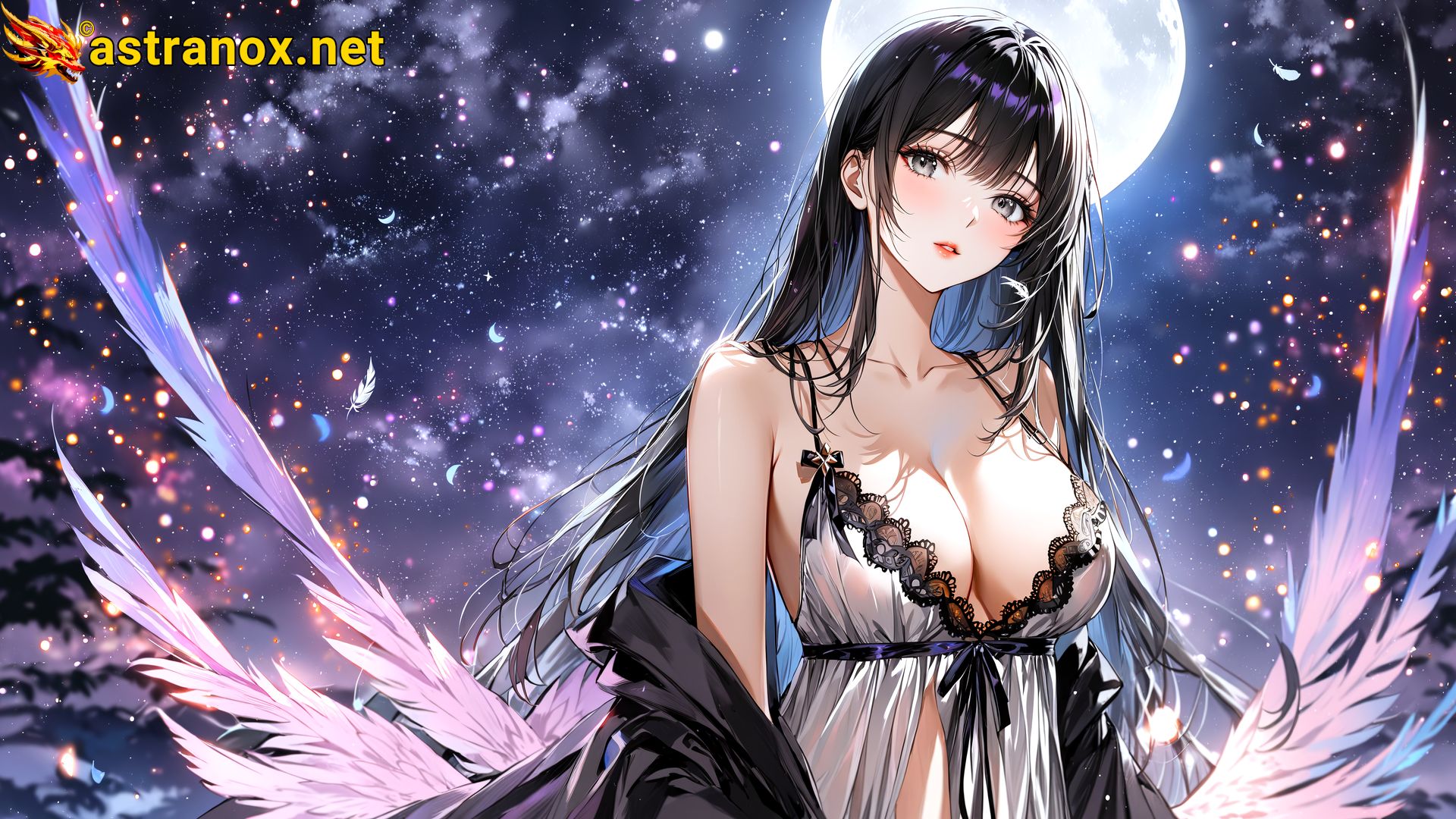 Amazing Young Female at - Download Free 4K Wallpaper Fantasy wallpaper with Eyes and Hair.