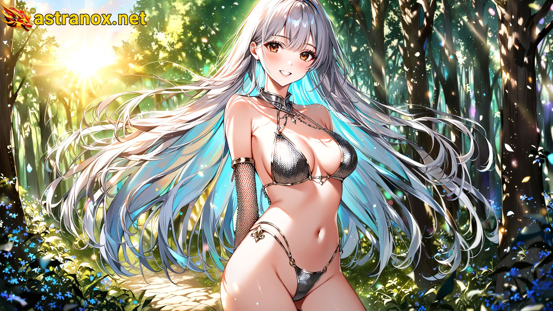 Amazing Young Female at - Download Free 4K Wallpaper Fantasy wallpaper with Eyes and Hair.
