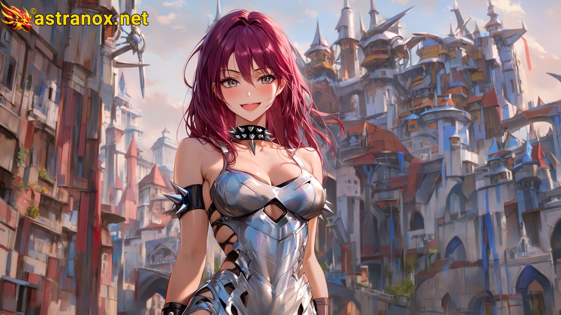 Amazing Young Female at - Download Free 4K Wallpaper Fantasy wallpaper with Eyes and Hair.