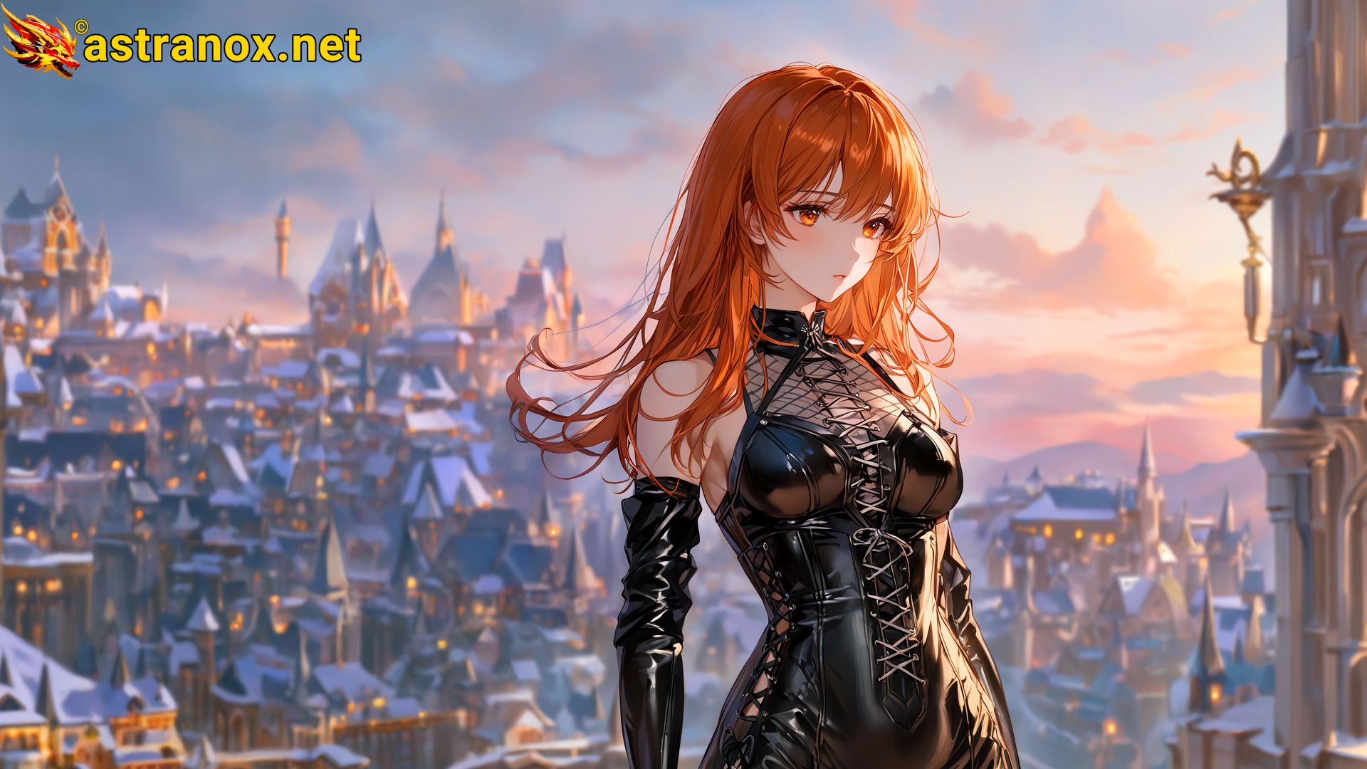 Amazing Young Female at - Download Free 4K Wallpaper Fantasy wallpaper with Eyes and Hair.