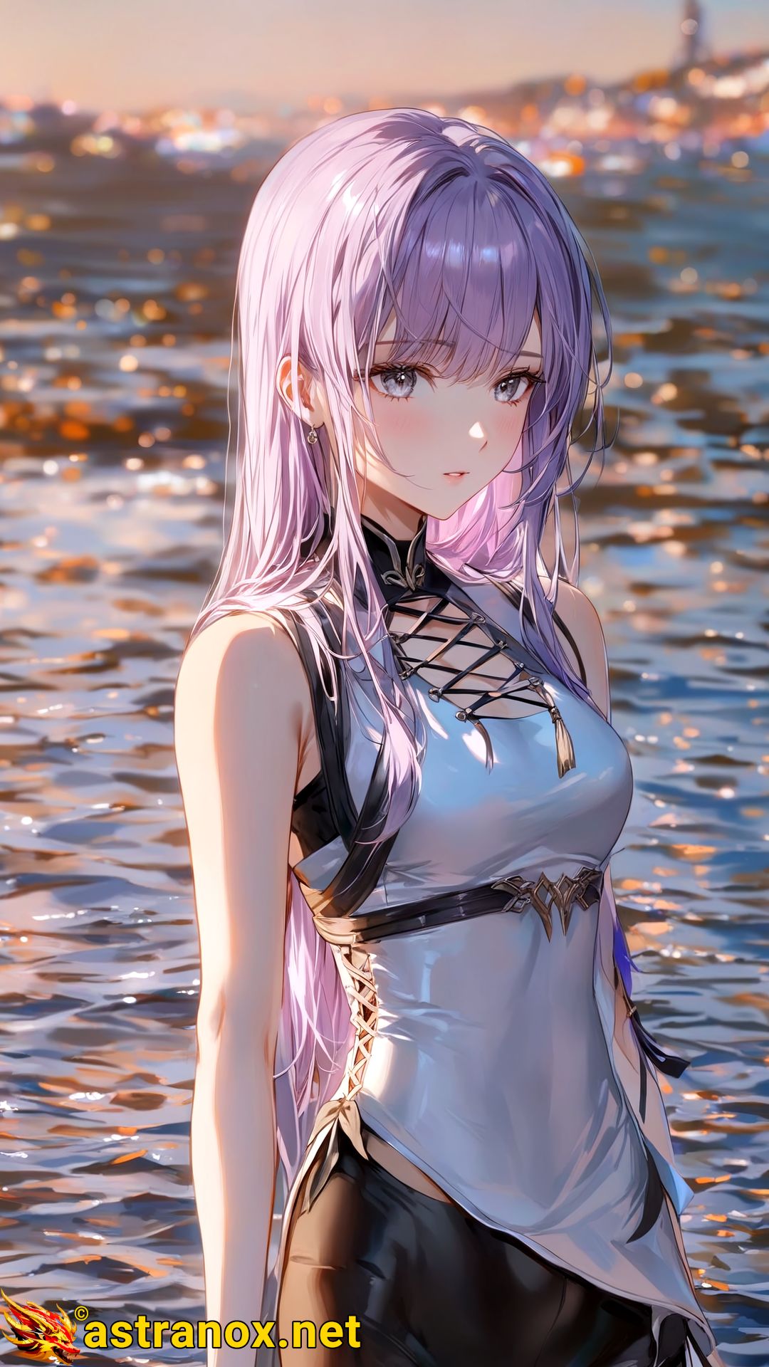 Amazing Young Female at - Download Free 4K Wallpaper Fantasy wallpaper with Eyes and Hair.