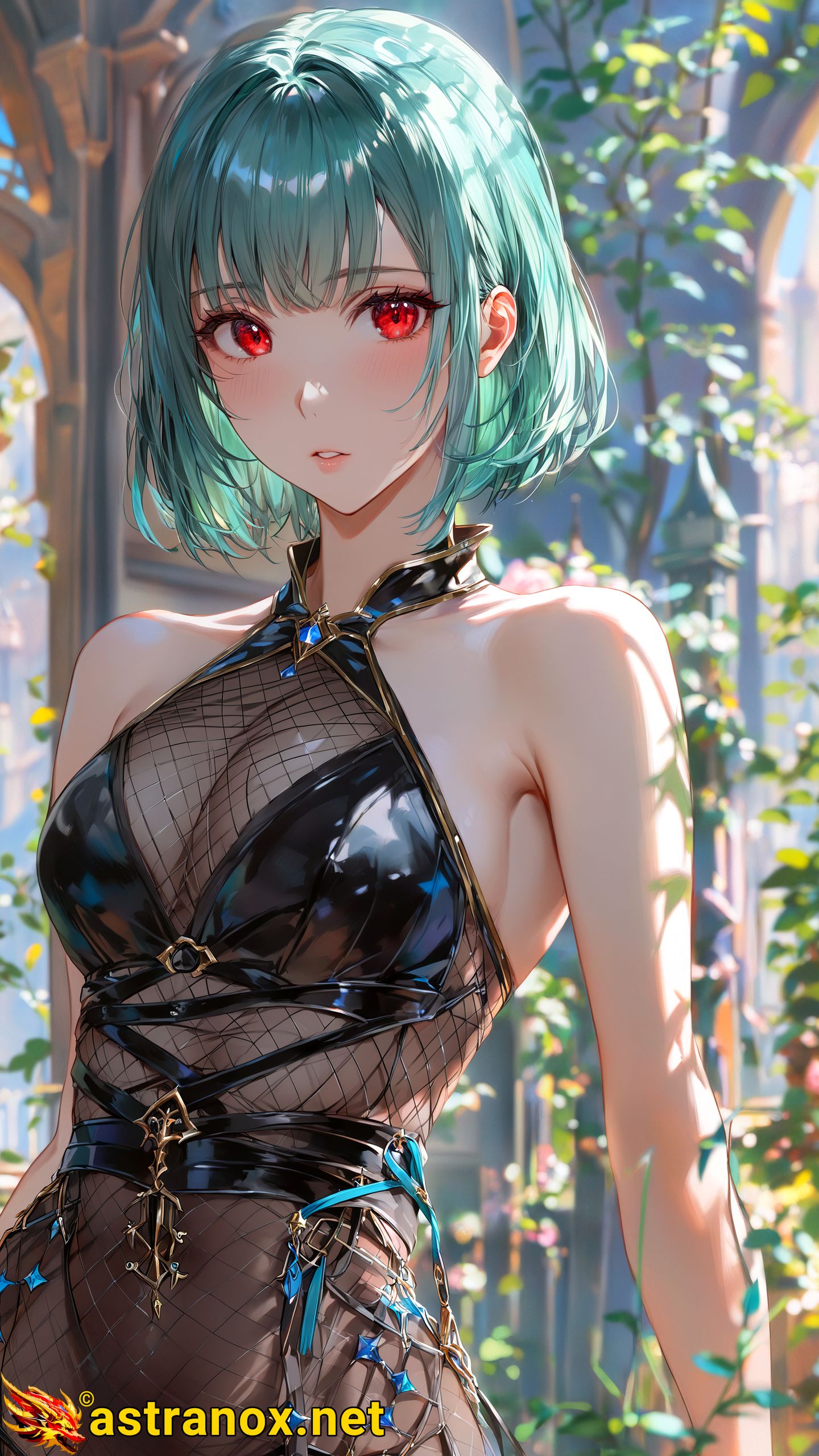 Amazing Young Female at - Download Free 4K Wallpaper Fantasy wallpaper with Eyes and Hair.