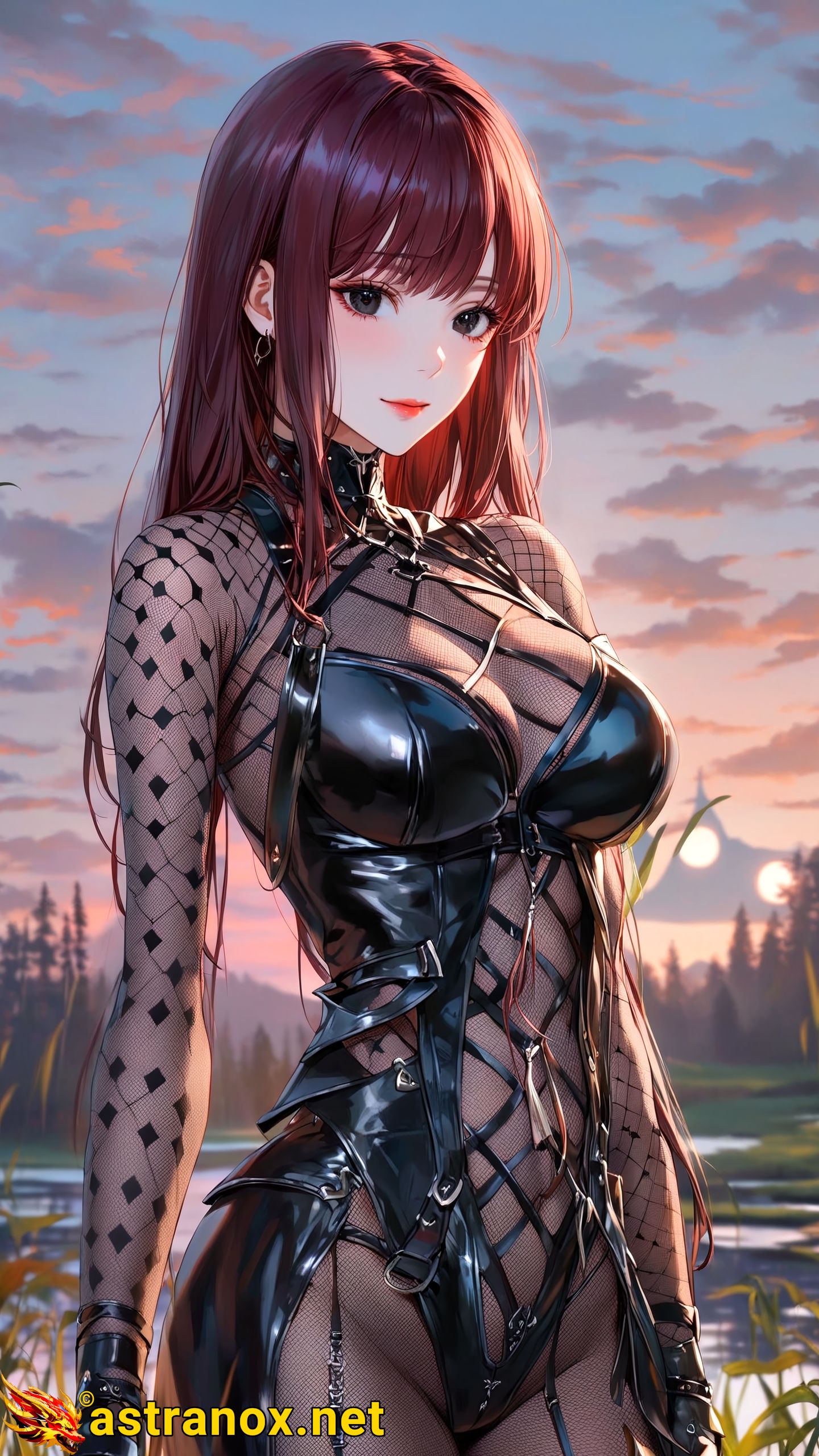 Amazing Young Female at - Download Free 4K Wallpaper Fantasy wallpaper with Eyes and Hair.