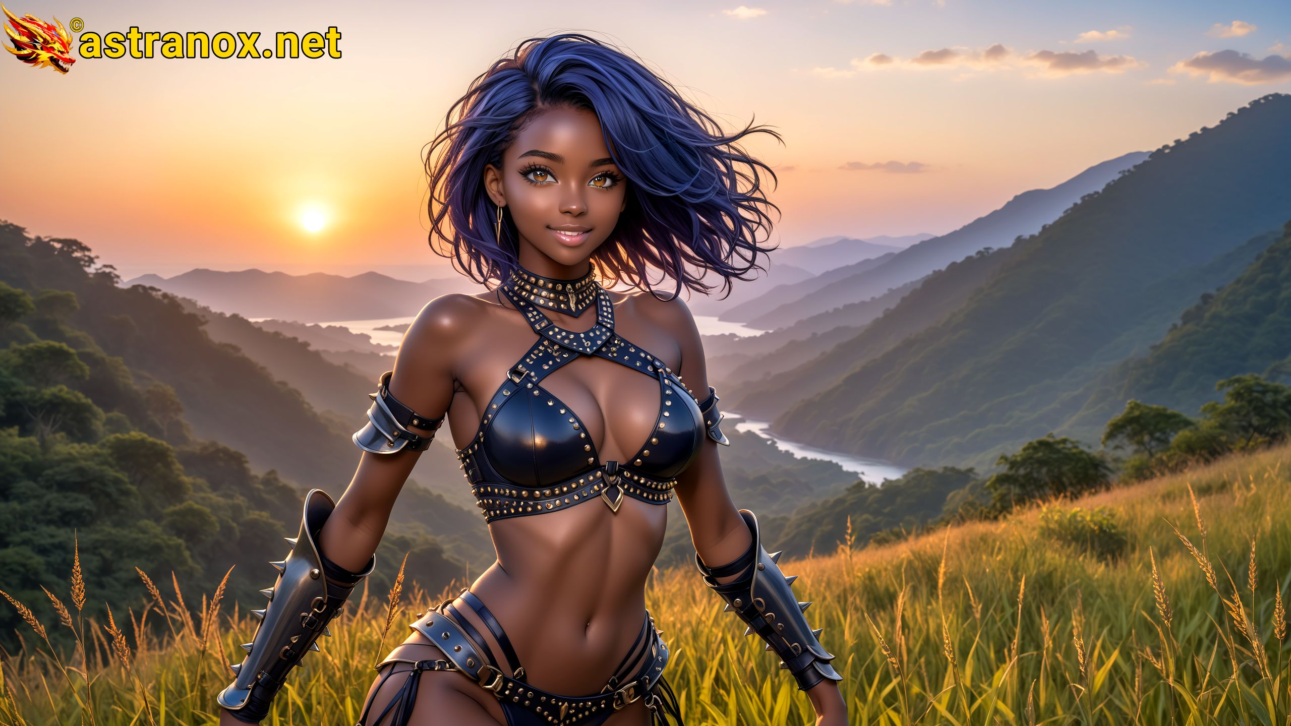 Amazing Young Female at - Download Free 4K Wallpaper Fantasy wallpaper with Eyes and Hair.