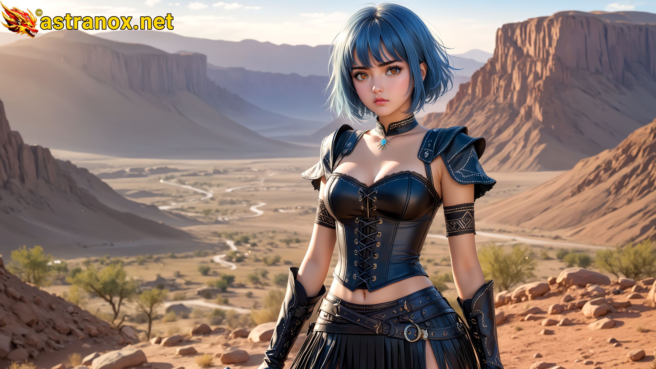 Amazing Young Female at - Download Free 4K Wallpaper Fantasy wallpaper with Eyes and Hair.