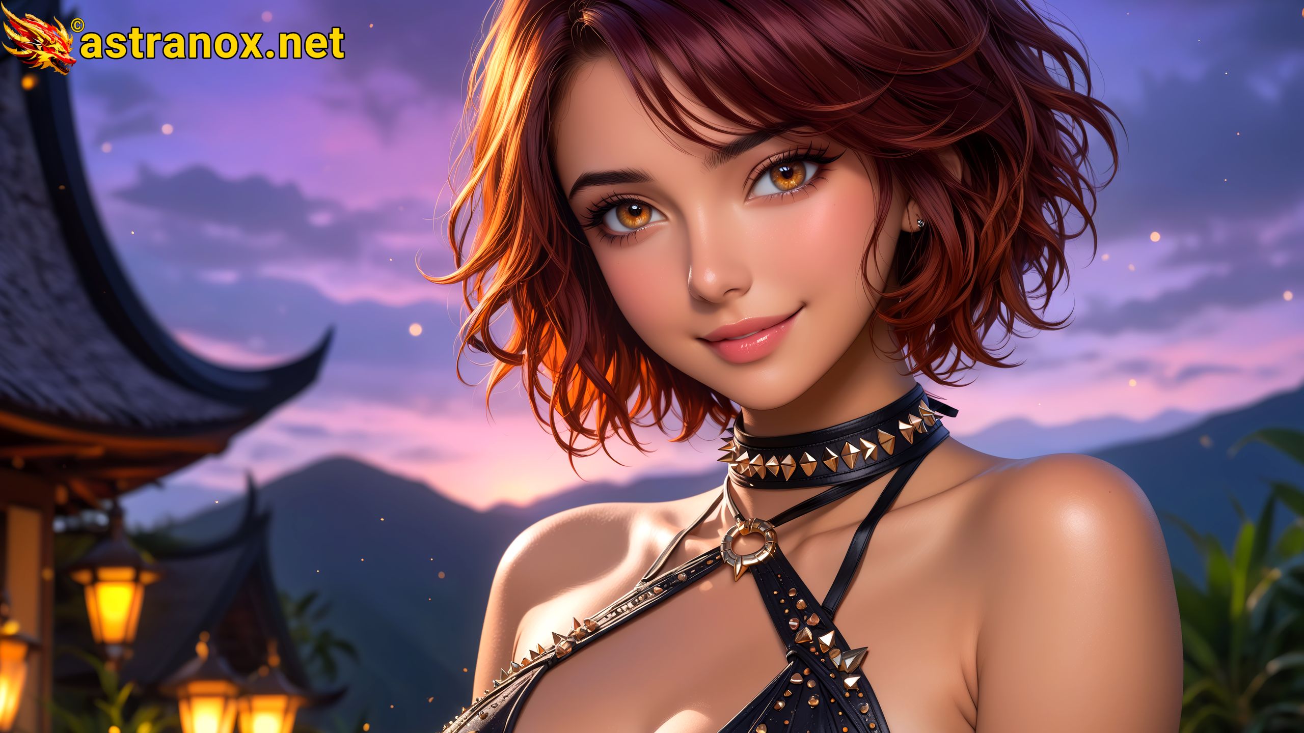 Amazing Young Female at - Download Free 4K Wallpaper Fantasy wallpaper with Eyes and Hair.