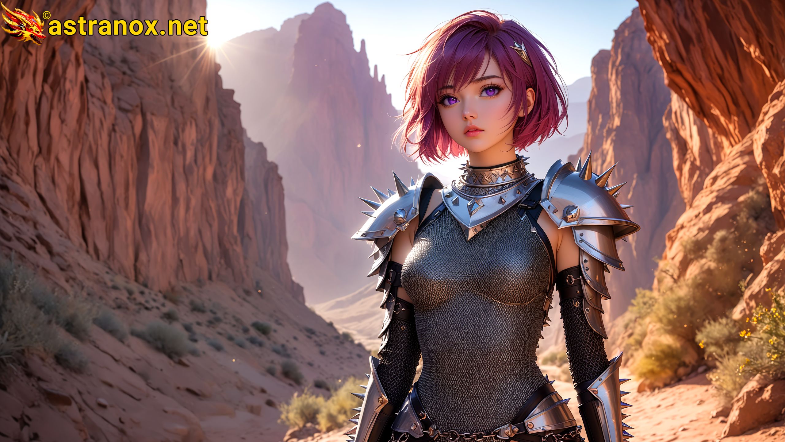 Amazing Young Female at - Download Free 4K Wallpaper Fantasy wallpaper with Eyes and Hair.