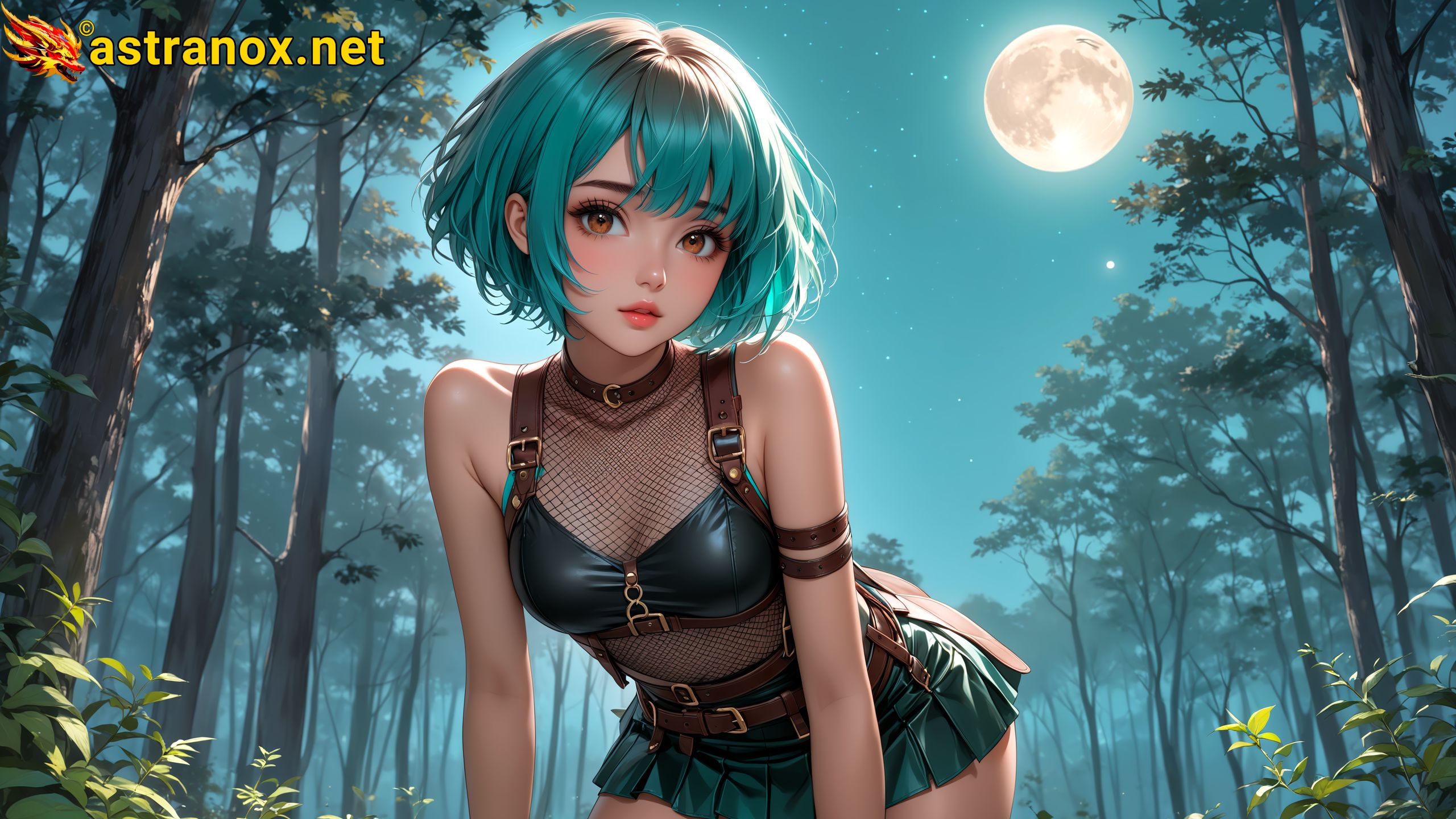 Amazing Young Female at - Download Free 4K Wallpaper Fantasy wallpaper with Eyes and Hair.