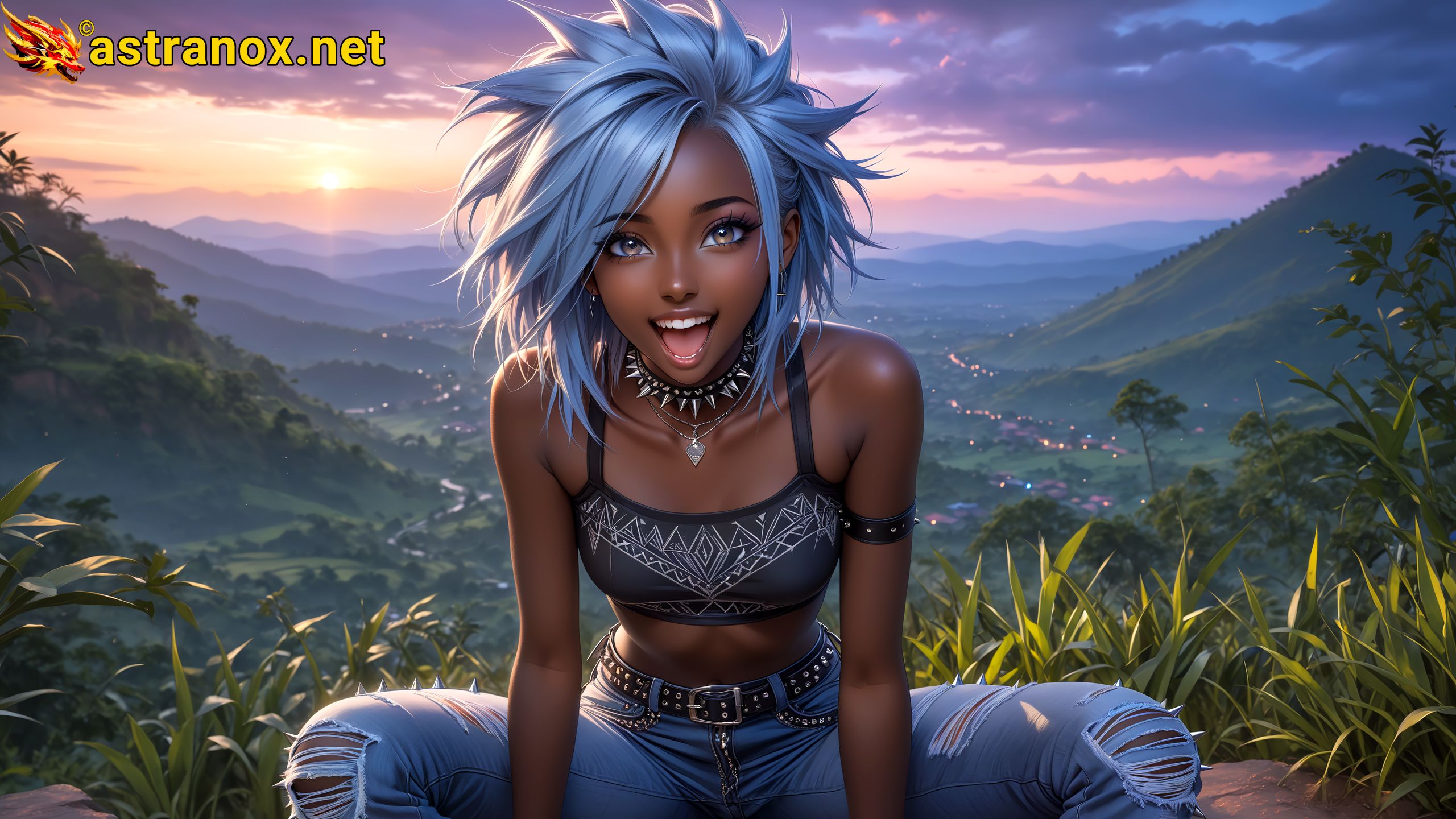 Amazing Young Female at - Download Free 4K Wallpaper Fantasy wallpaper with Eyes and Hair.