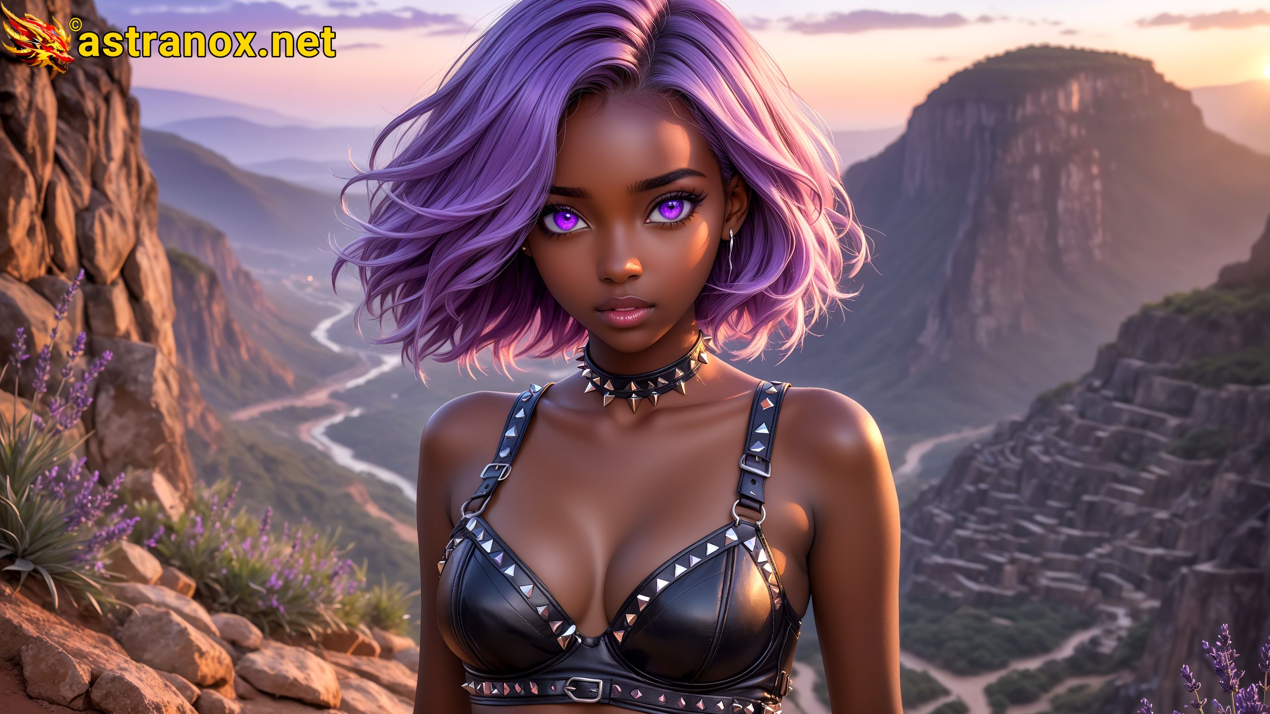 Amazing Young Female at - Download Free 4K Wallpaper Fantasy wallpaper with Eyes and Hair.