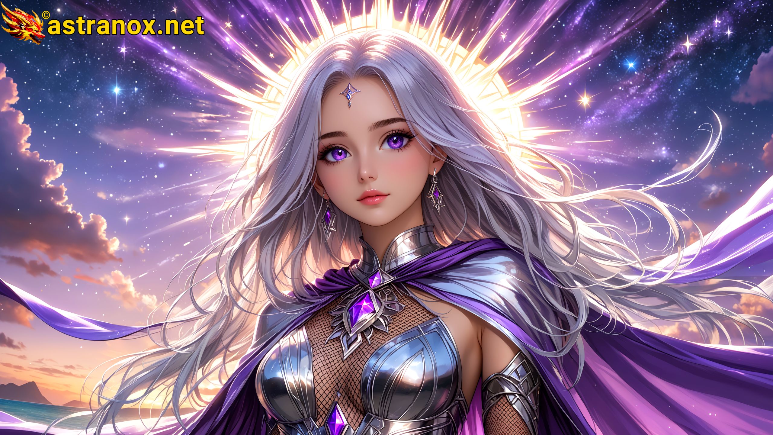 Amazing Young Female at - Download Free 4K Wallpaper Fantasy wallpaper with Eyes and Hair.