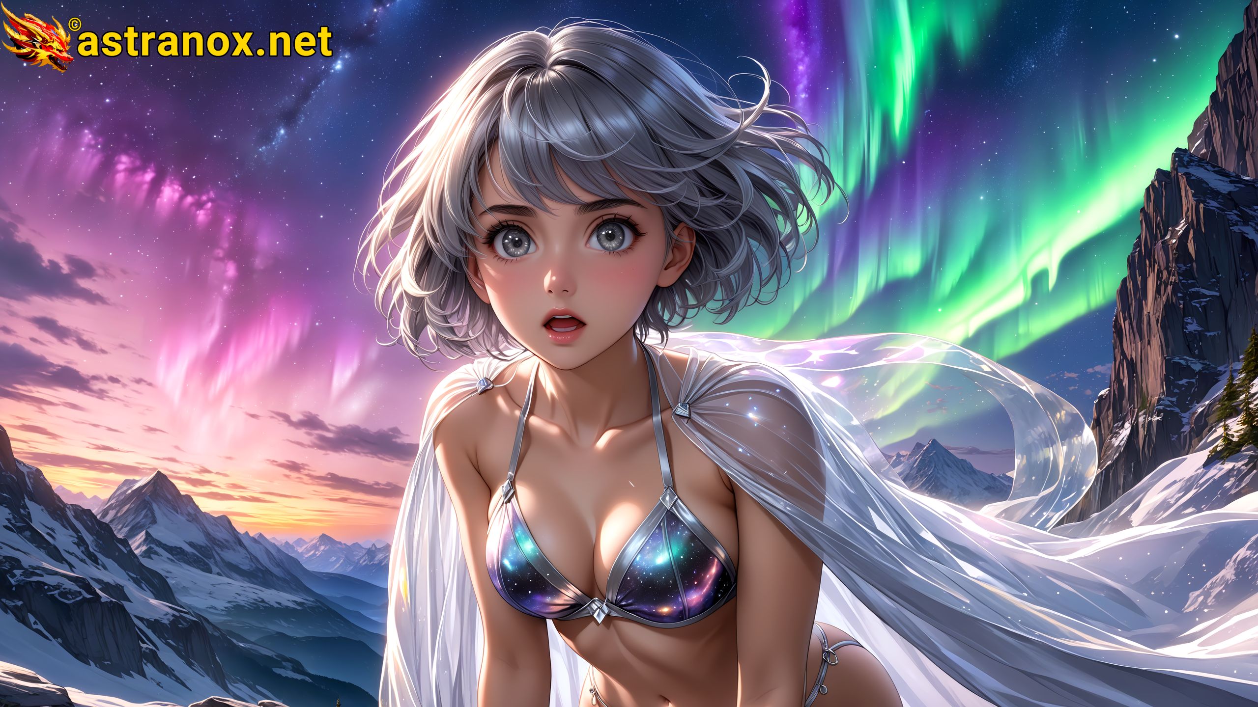 Amazing Young Female at - Download Free 4K Wallpaper Fantasy wallpaper with Eyes and Hair.