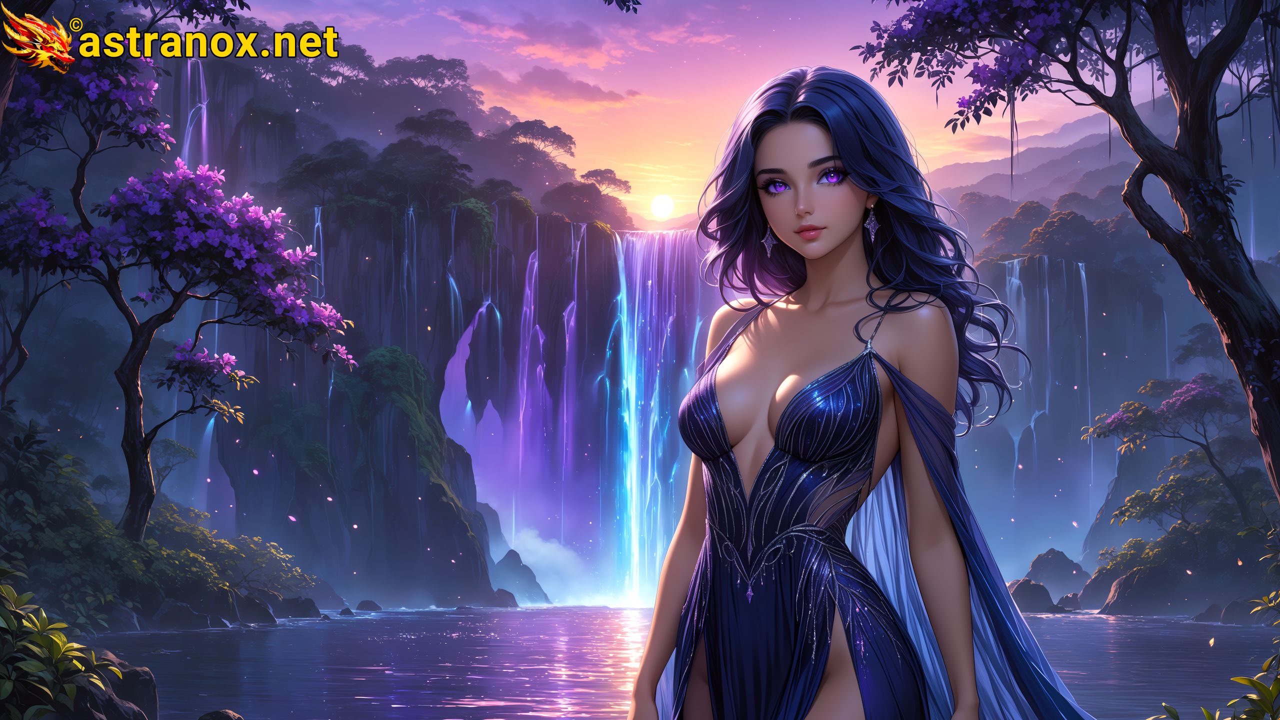 Amazing Young Female at - Download Free 4K Wallpaper Fantasy wallpaper with Eyes and Hair.