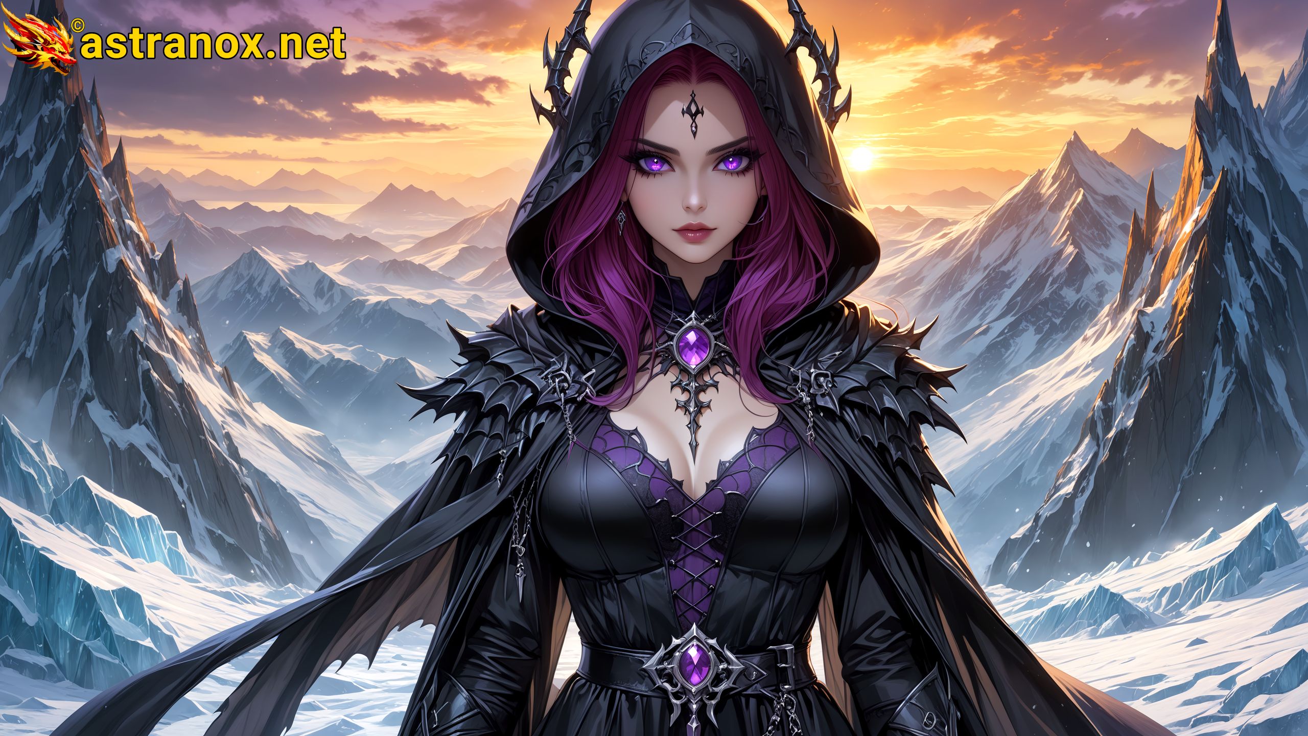 Amazing Young Female at - Download Free 4K Wallpaper Fantasy wallpaper with Eyes and Hair.