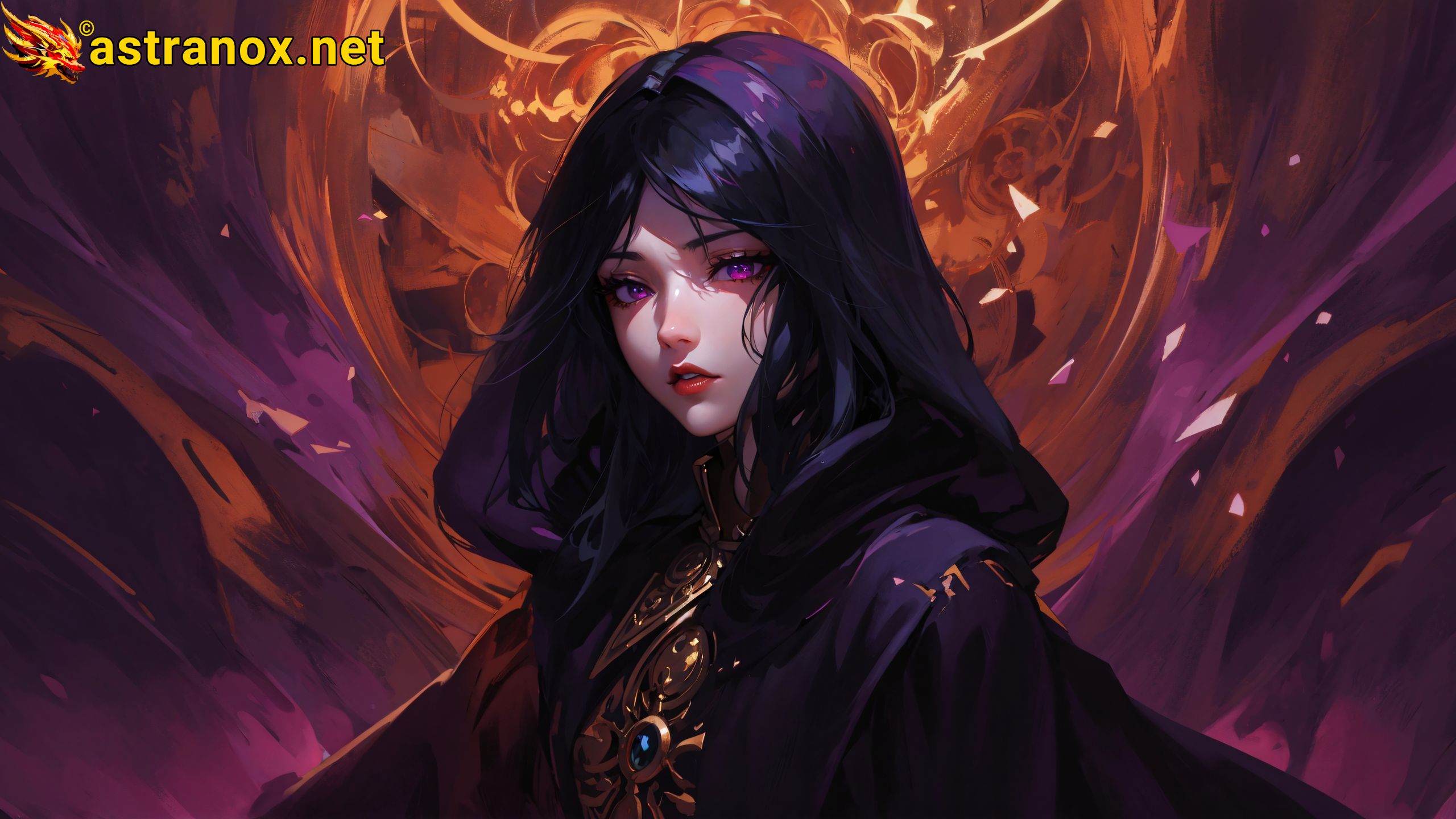 Amazing Young Female at - Download Free 4K Wallpaper Fantasy wallpaper with Eyes and Hair.