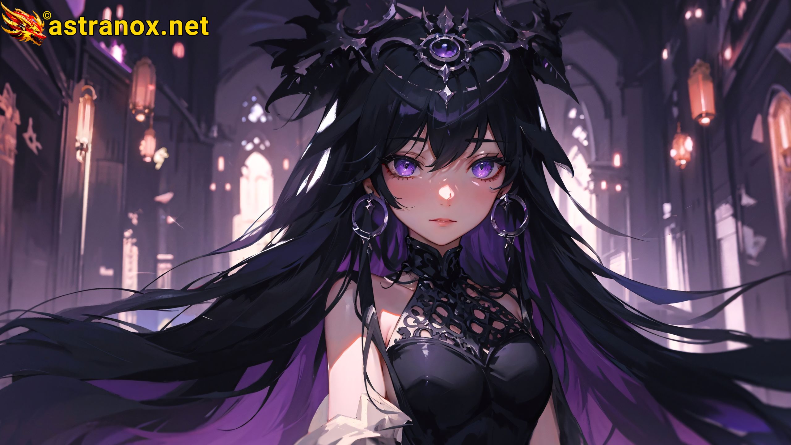 Amazing Young Female at - Download Free 4K Wallpaper Fantasy wallpaper with Eyes and Hair.