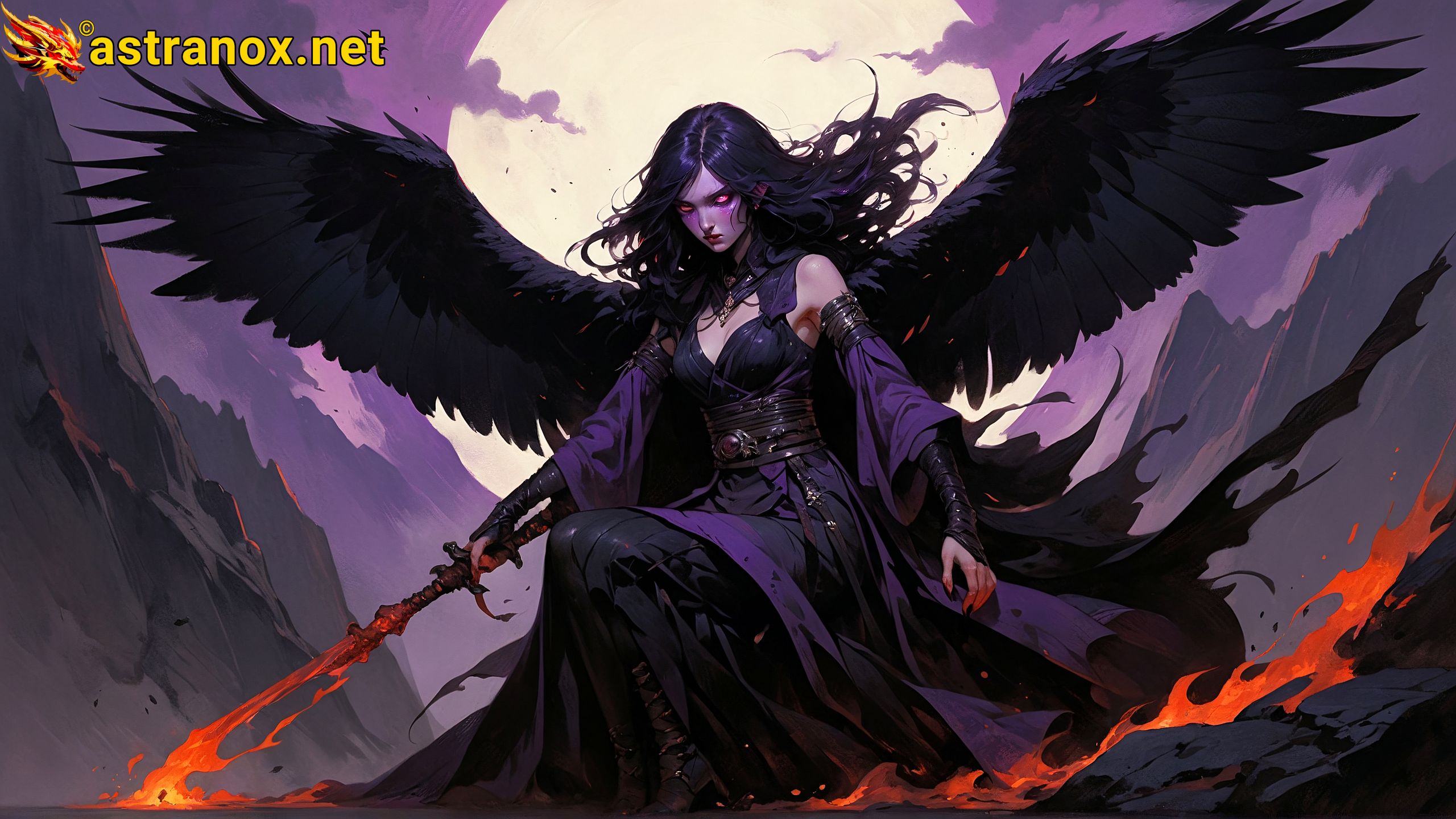 Amazing Young Female at - Download Free 4K Wallpaper Fantasy wallpaper with Eyes and Hair.
