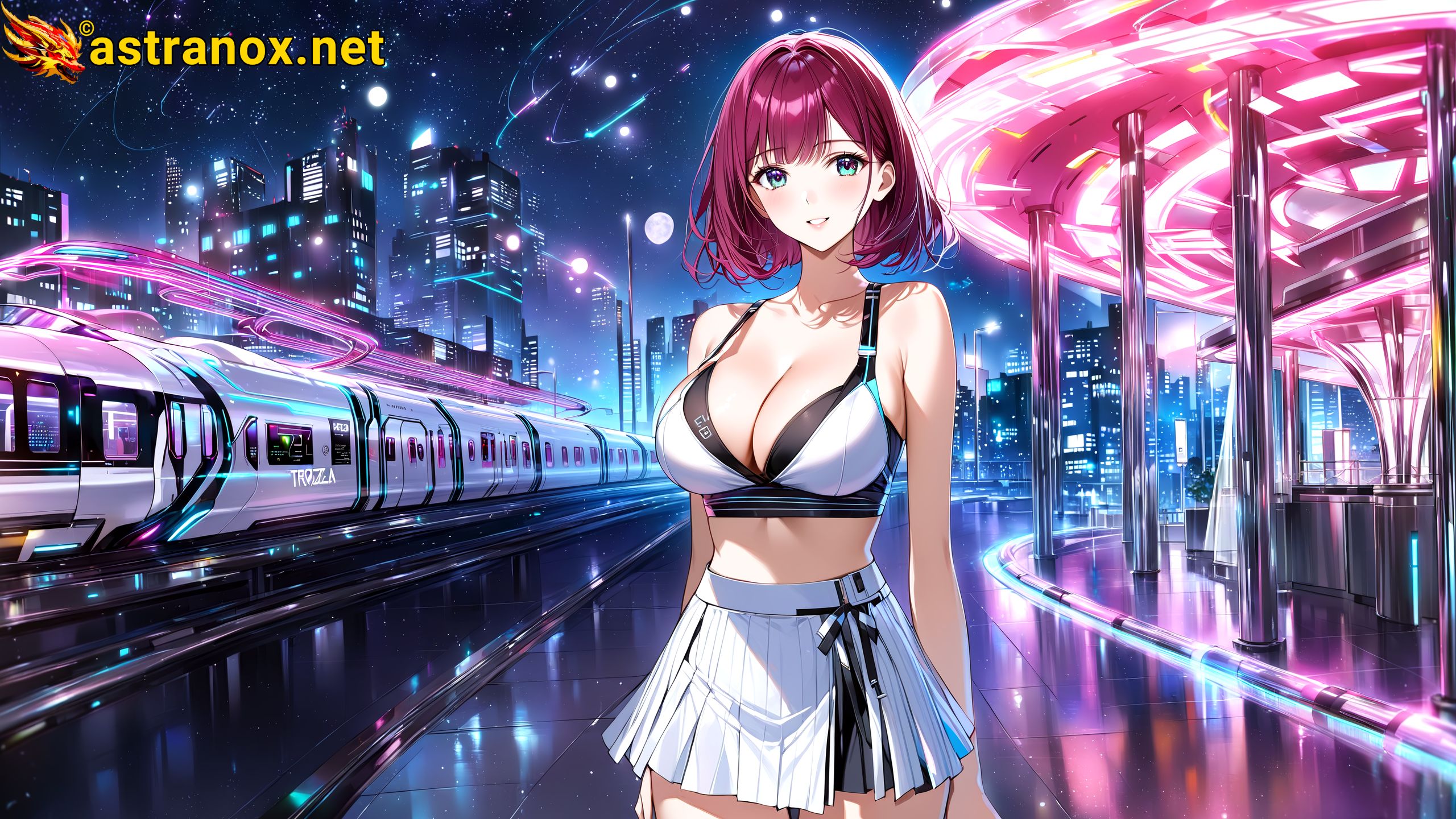 Amazing Young Female at - Download Free 4K Wallpaper Fantasy wallpaper with Eyes and Hair.