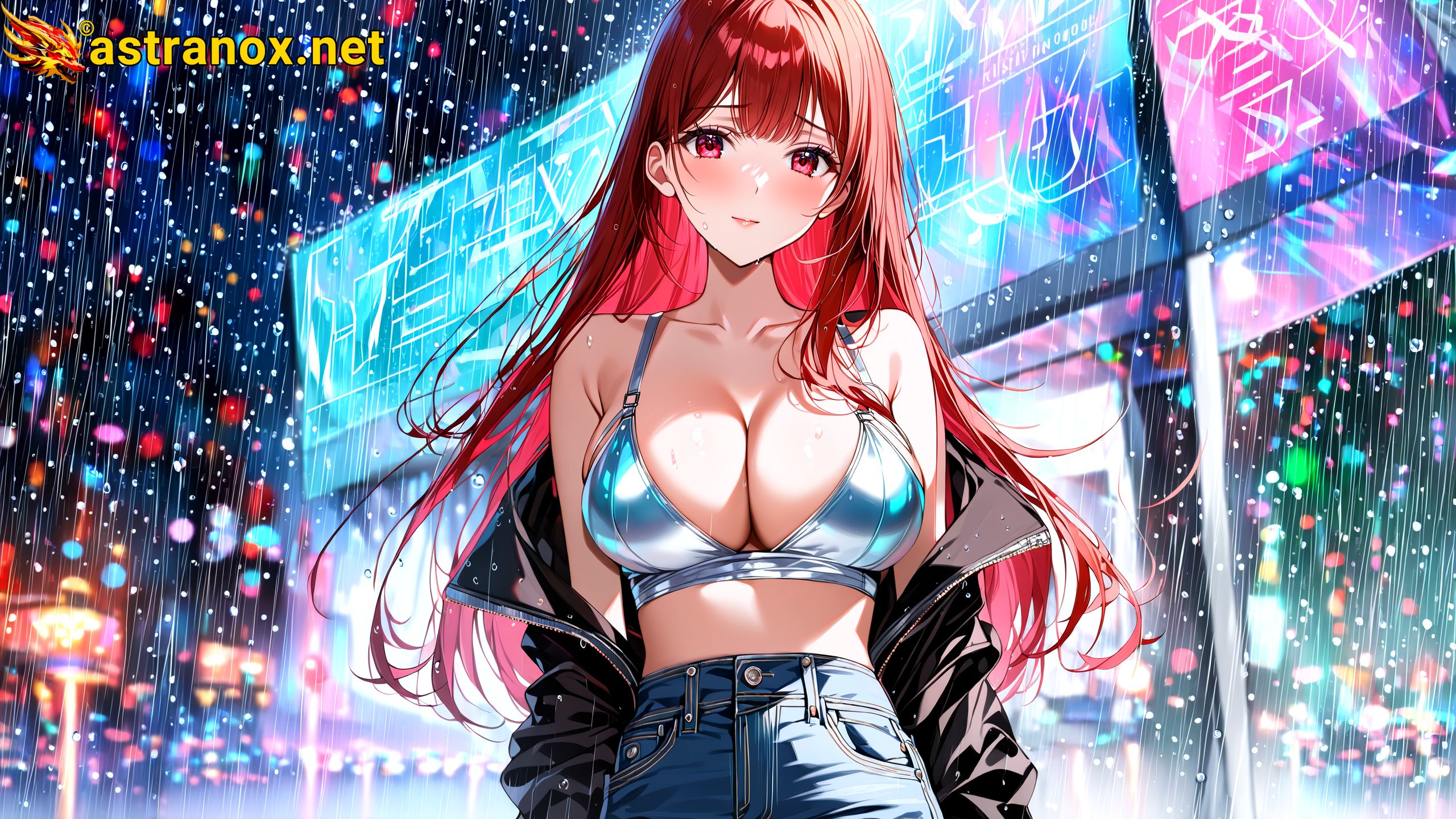 Amazing Young Female at - Download Free 4K Wallpaper Fantasy wallpaper with Eyes and Hair.