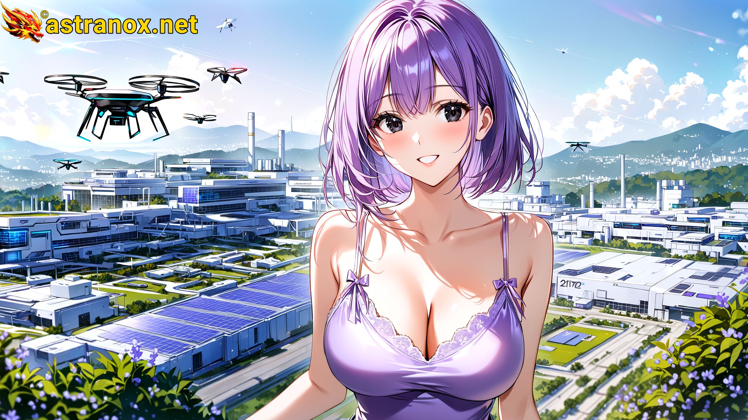 Amazing Young Female at - Download Free 4K Wallpaper Fantasy wallpaper with Eyes and Hair.