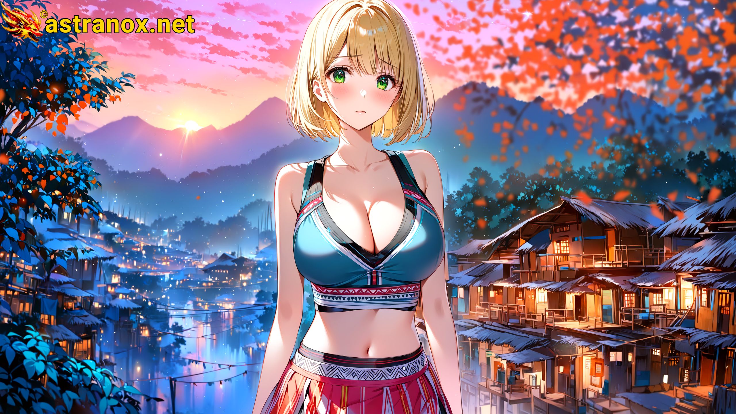 Amazing Young Female at - Download Free 4K Wallpaper Fantasy wallpaper with Eyes and Hair.