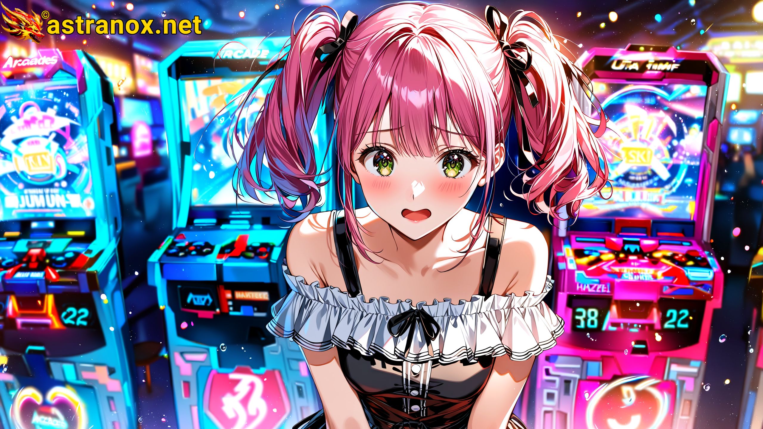 Amazing Young Female at - Download Free 4K Wallpaper Fantasy wallpaper with Eyes and Hair.
