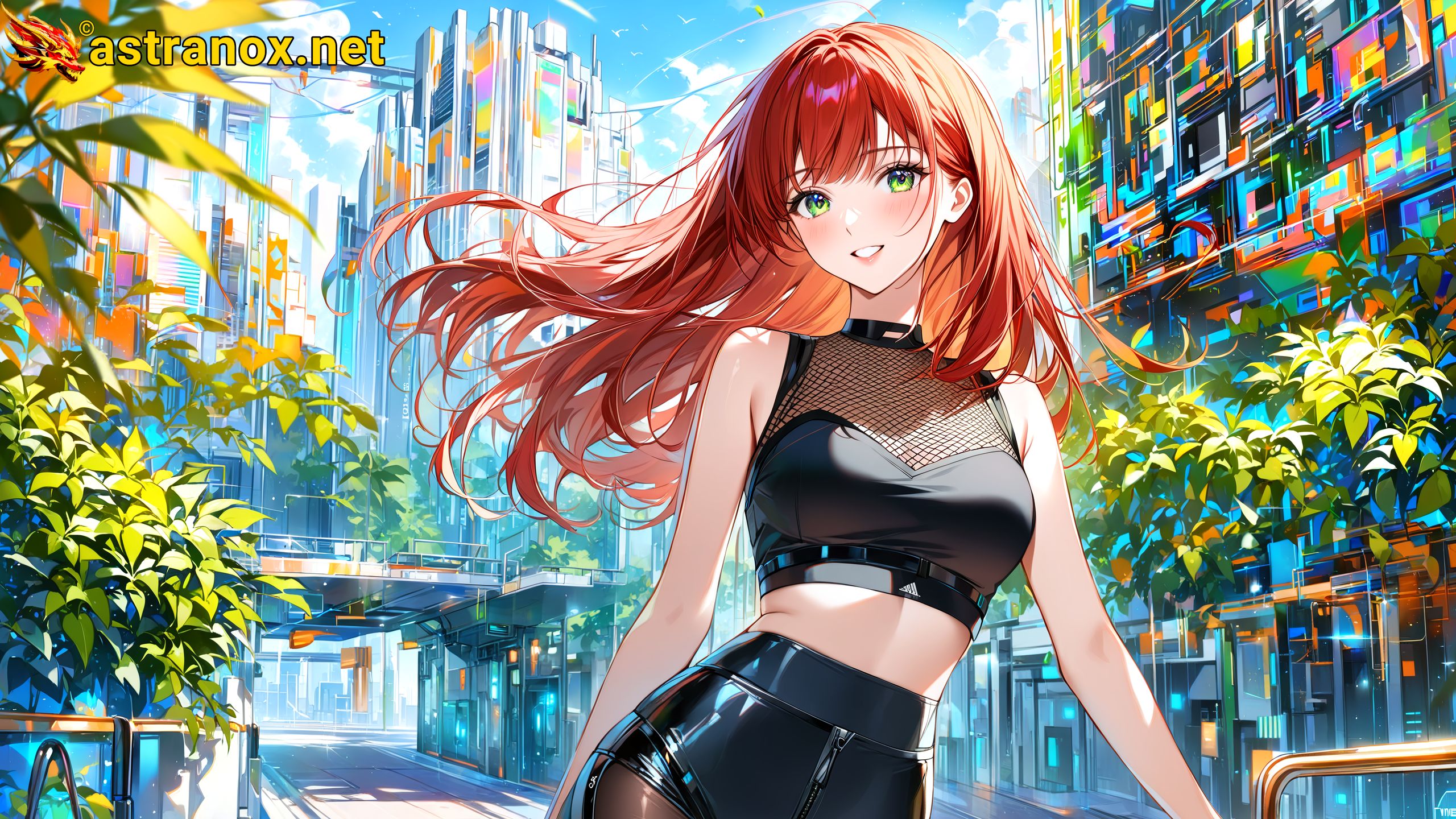 Amazing Young Female at - Download Free 4K Wallpaper Fantasy wallpaper with Eyes and Hair.