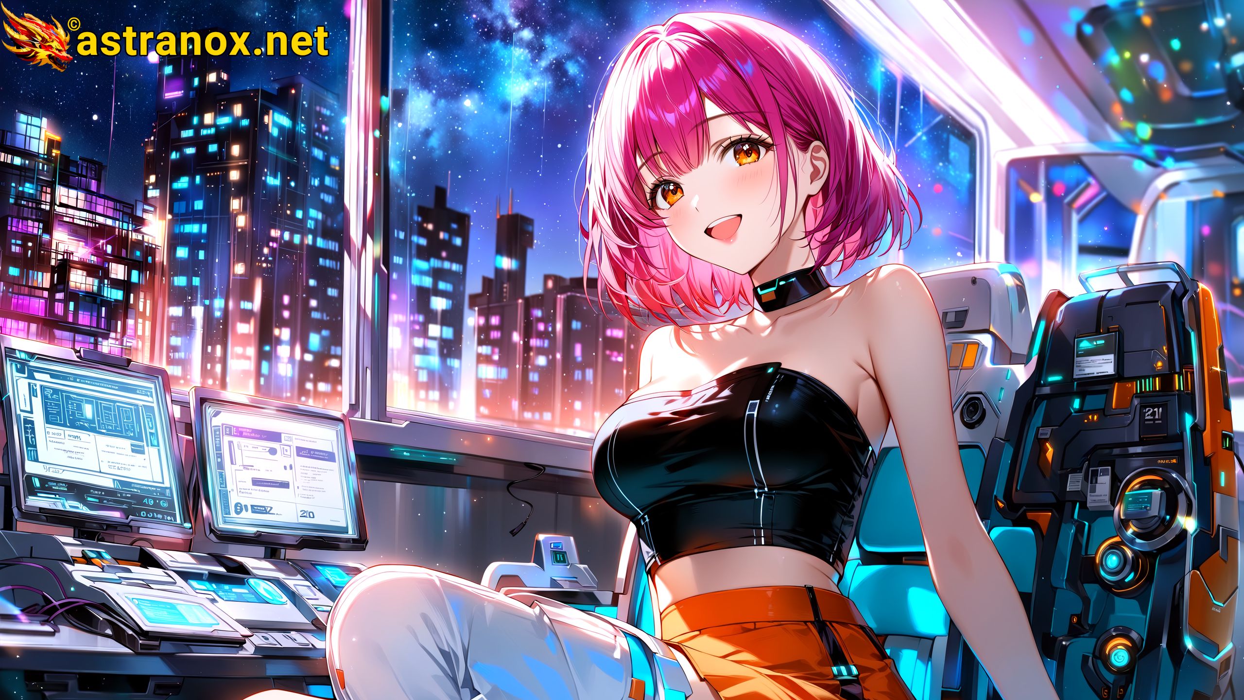 Amazing Young Female at - Download Free 4K Wallpaper Fantasy wallpaper with Eyes and Hair.