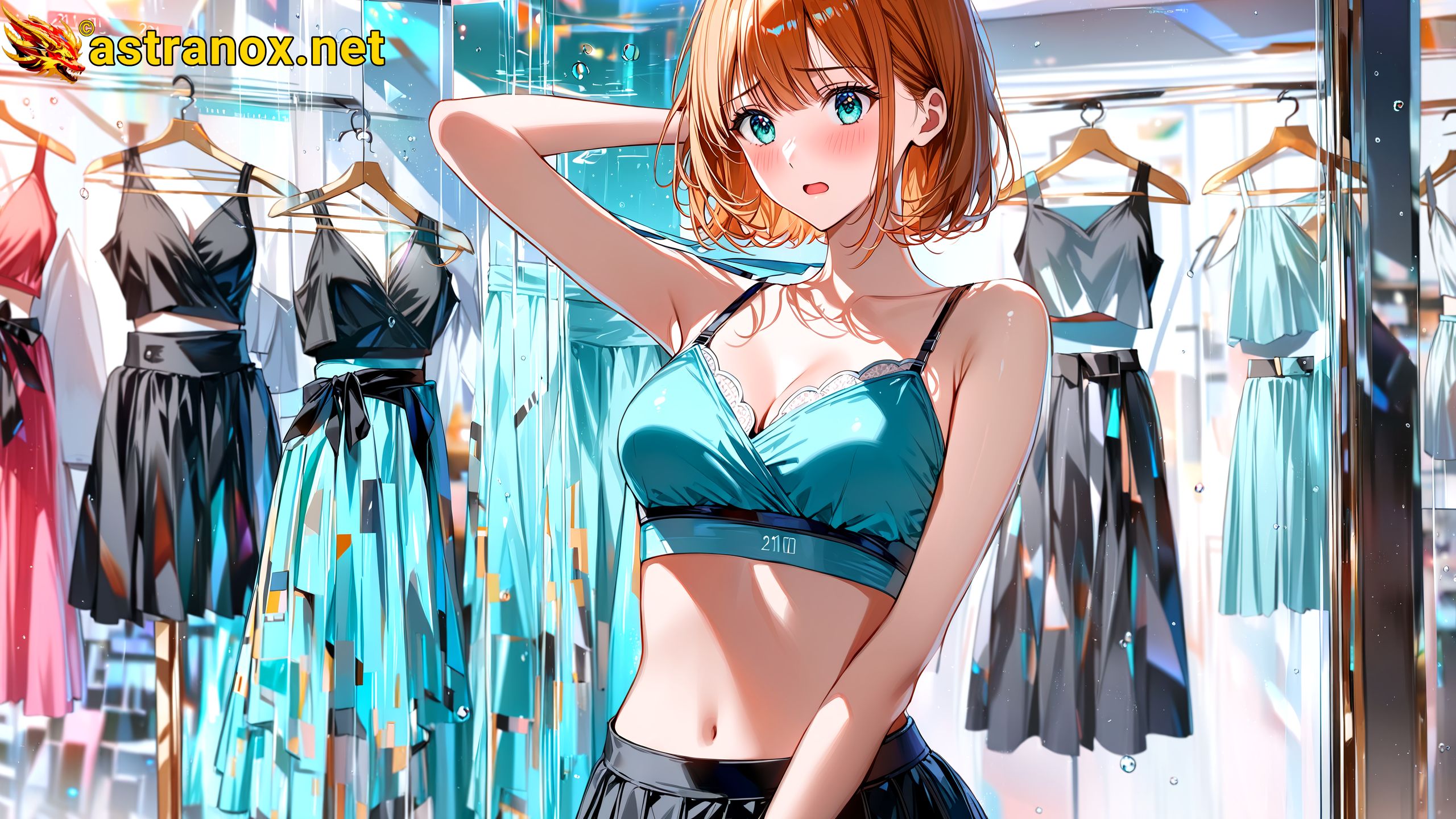 Amazing Young Female at - Download Free 4K Wallpaper Fantasy wallpaper with Eyes and Hair.