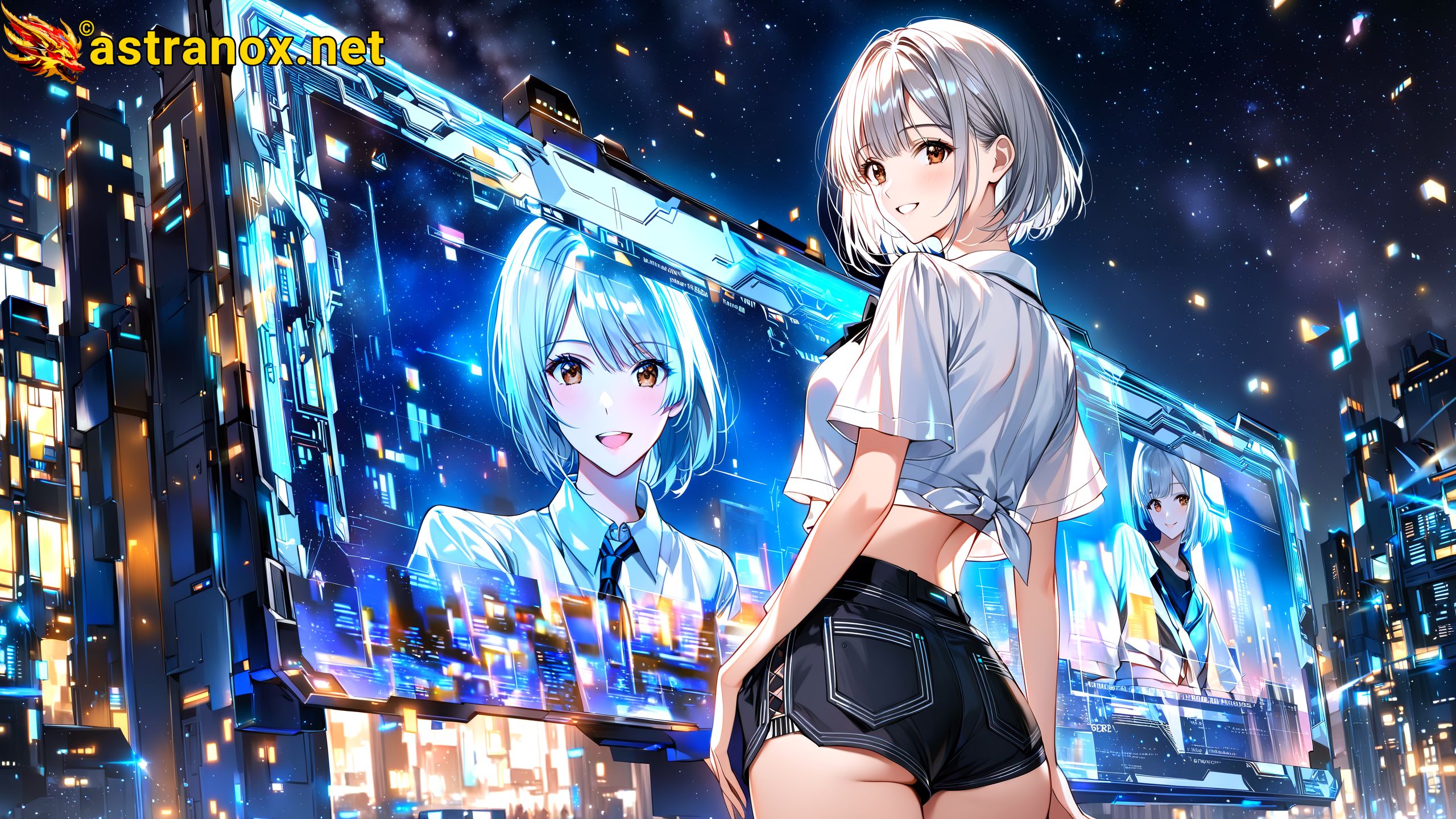 Amazing Young Female at - Download Free 4K Wallpaper Fantasy wallpaper with Eyes and Hair.