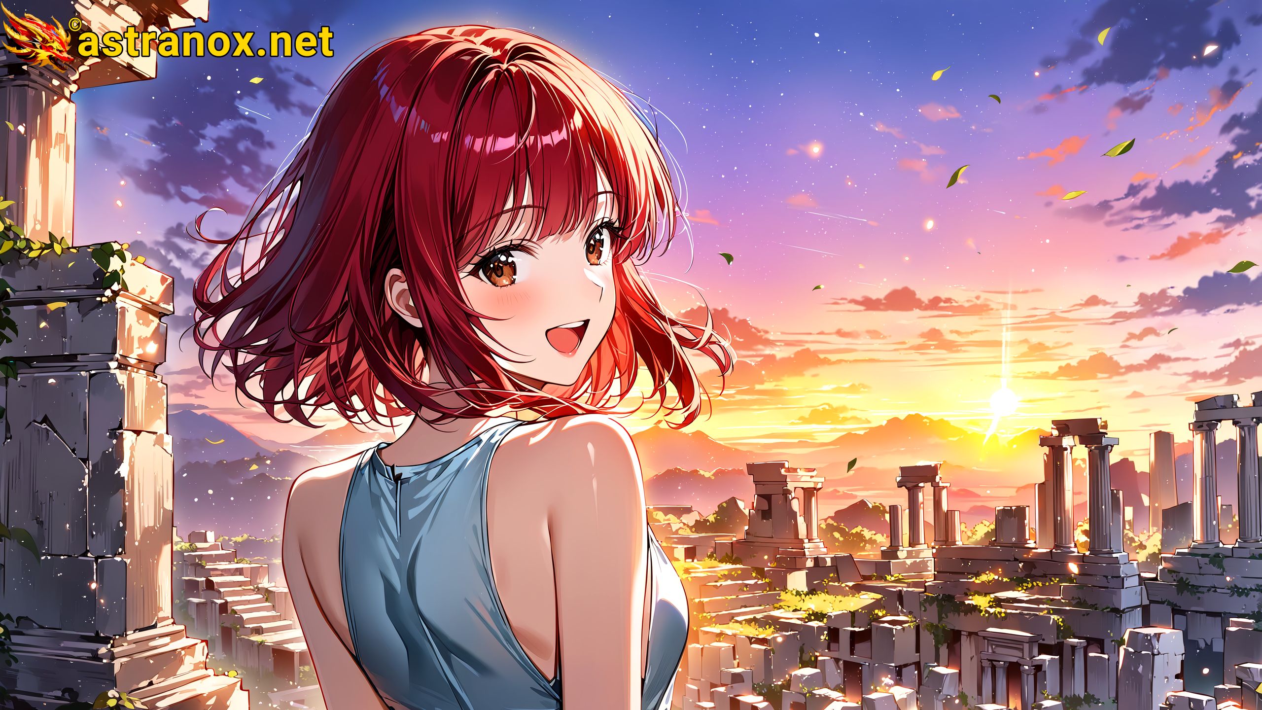 Amazing Young Female at - Download Free 4K Wallpaper Fantasy wallpaper with Eyes and Hair.