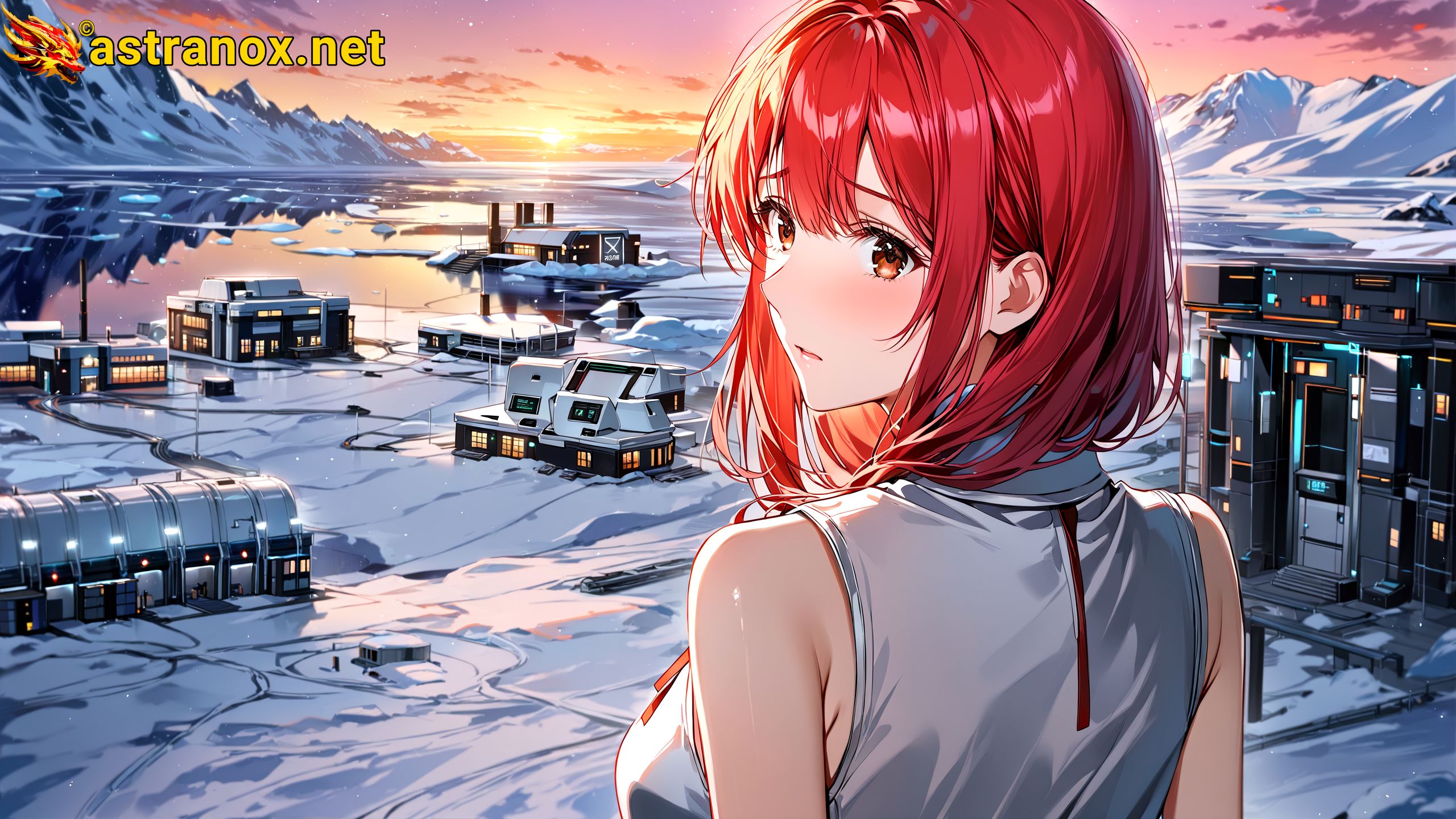 Amazing Young Female at - Download Free 4K Wallpaper Fantasy wallpaper with Eyes and Hair.