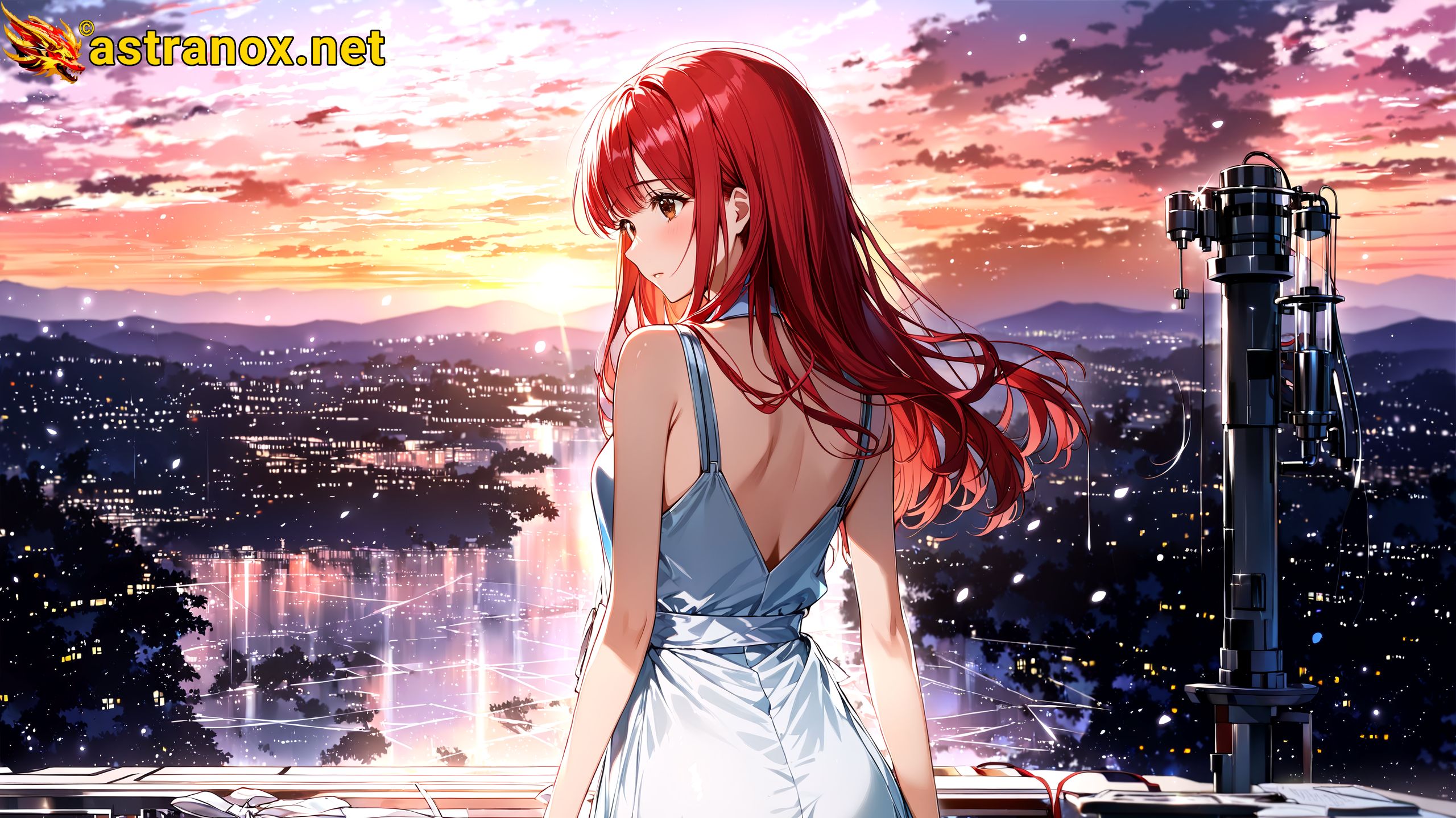 Amazing Young Female at - Download Free 4K Wallpaper Fantasy wallpaper with Eyes and Hair.