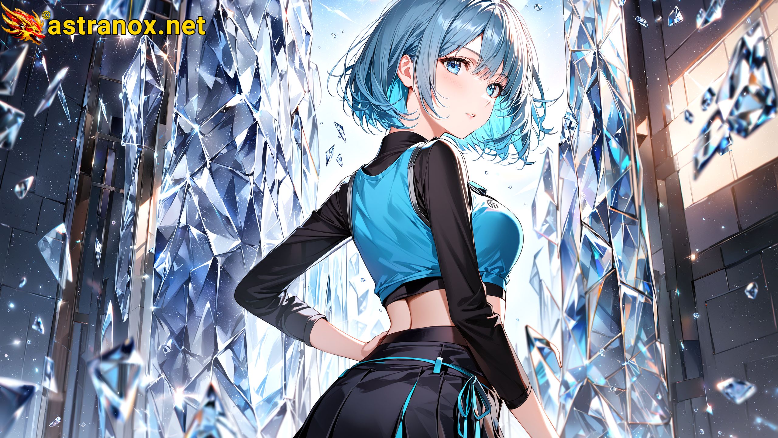 Amazing Young Female at - Download Free 4K Wallpaper Fantasy wallpaper with Eyes and Hair.