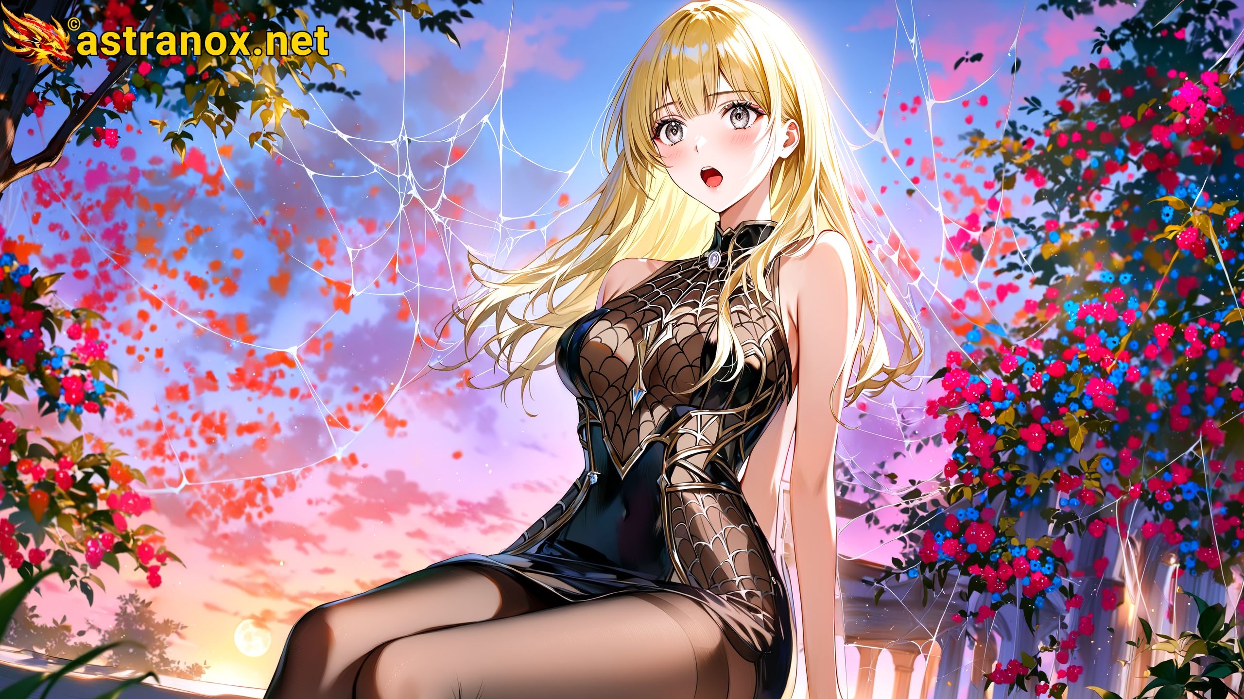 Amazing Young Female at - Download Free 4K Wallpaper Fantasy wallpaper with Eyes and Hair.