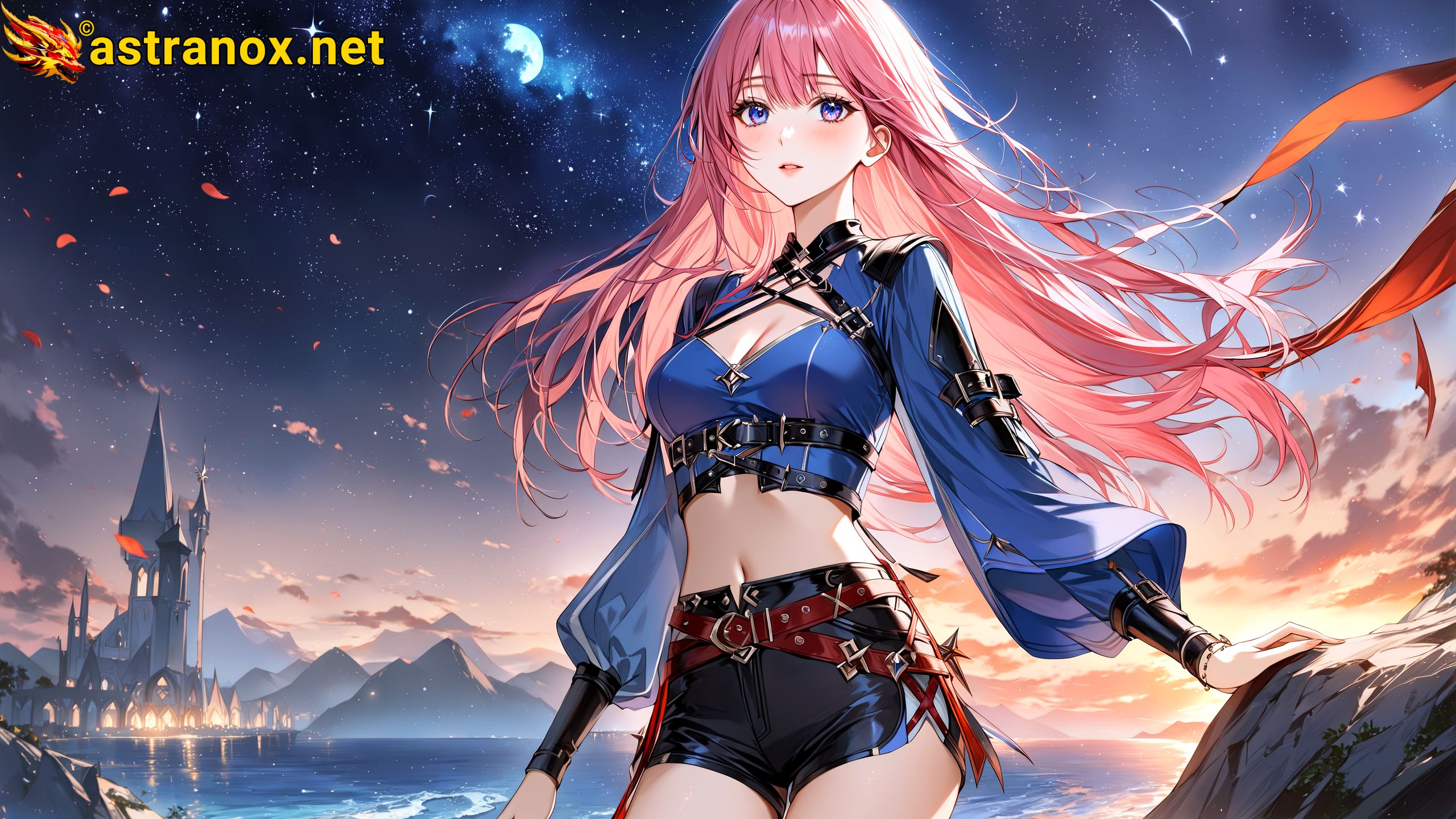 Amazing Young Female at - Download Free 4K Wallpaper Fantasy wallpaper with Eyes and Hair.