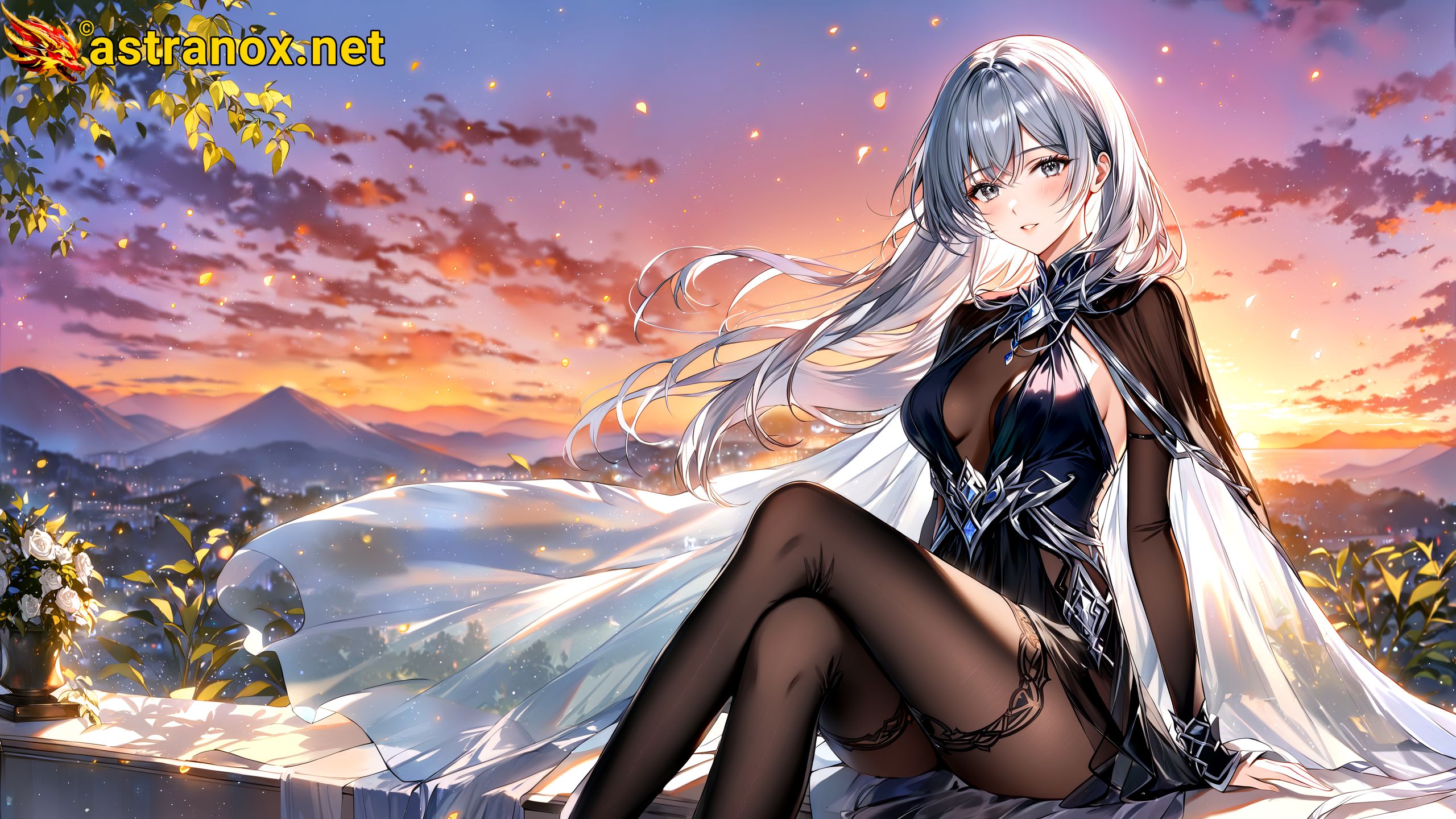 Amazing Young Female at - Download Free 4K Wallpaper Fantasy wallpaper with Eyes and Hair.
