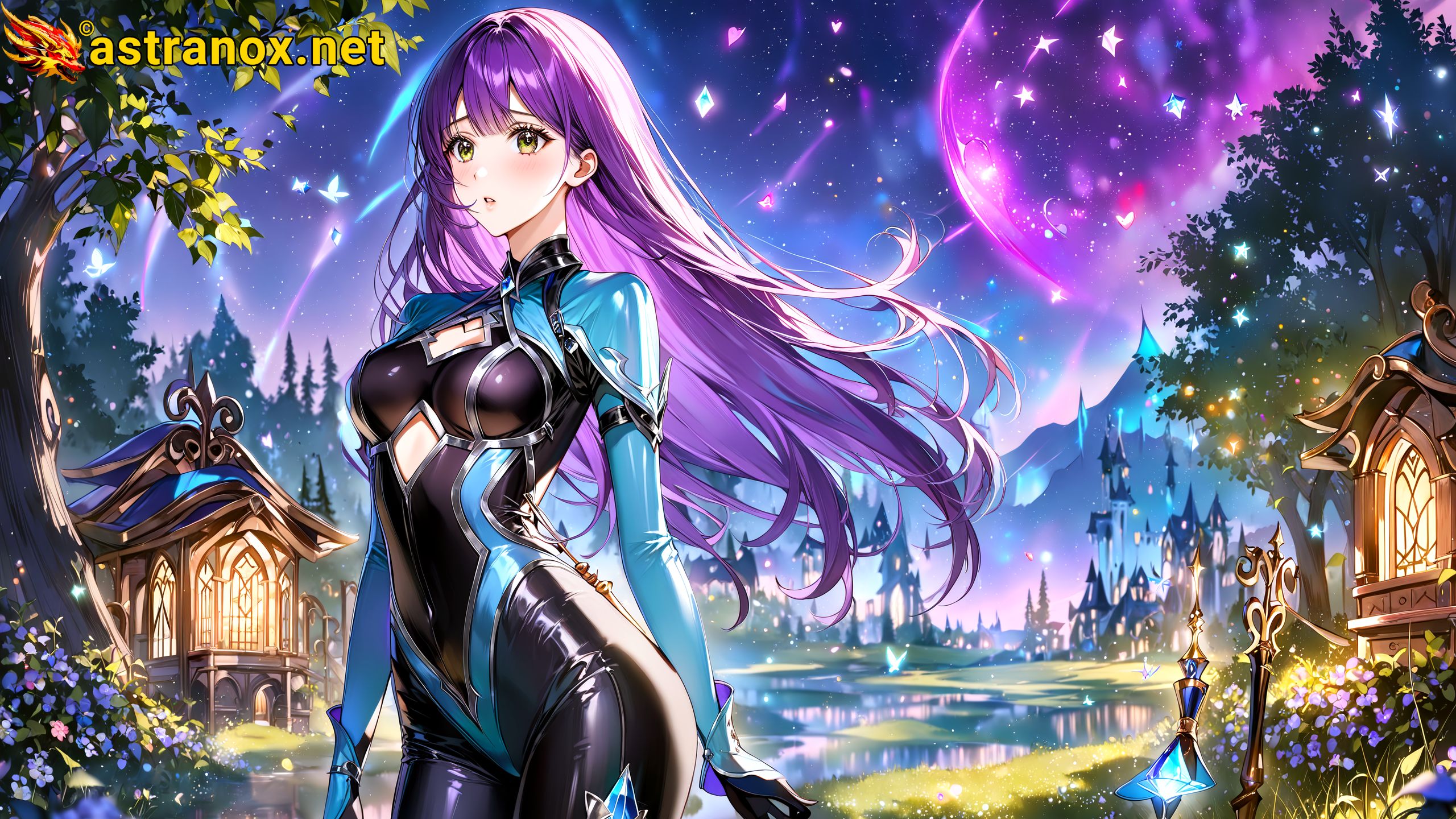 Amazing Young Female at - Download Free 4K Wallpaper Fantasy wallpaper with Eyes and Hair.