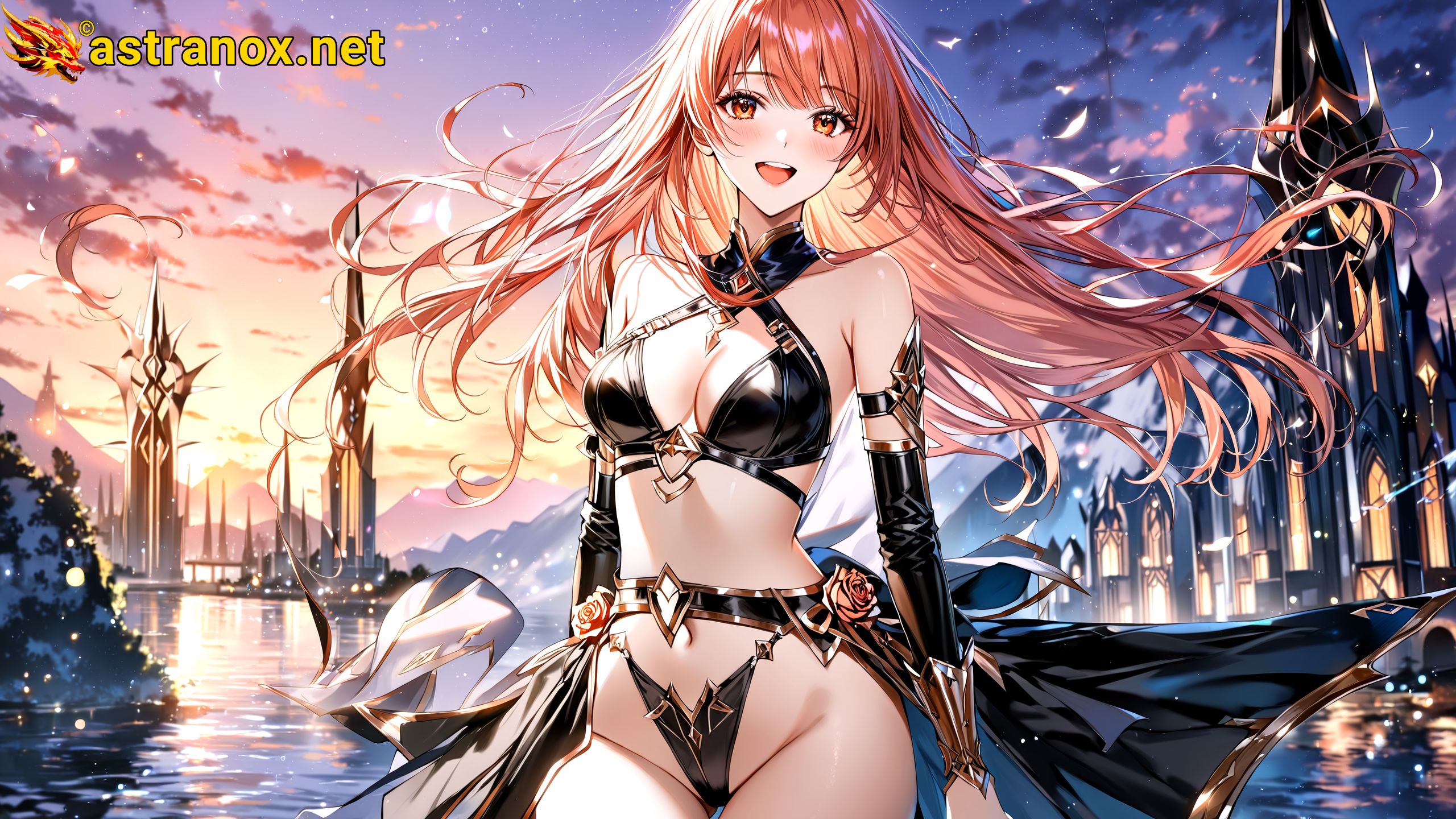 Amazing Young Female at - Download Free 4K Wallpaper Fantasy wallpaper with Eyes and Hair.
