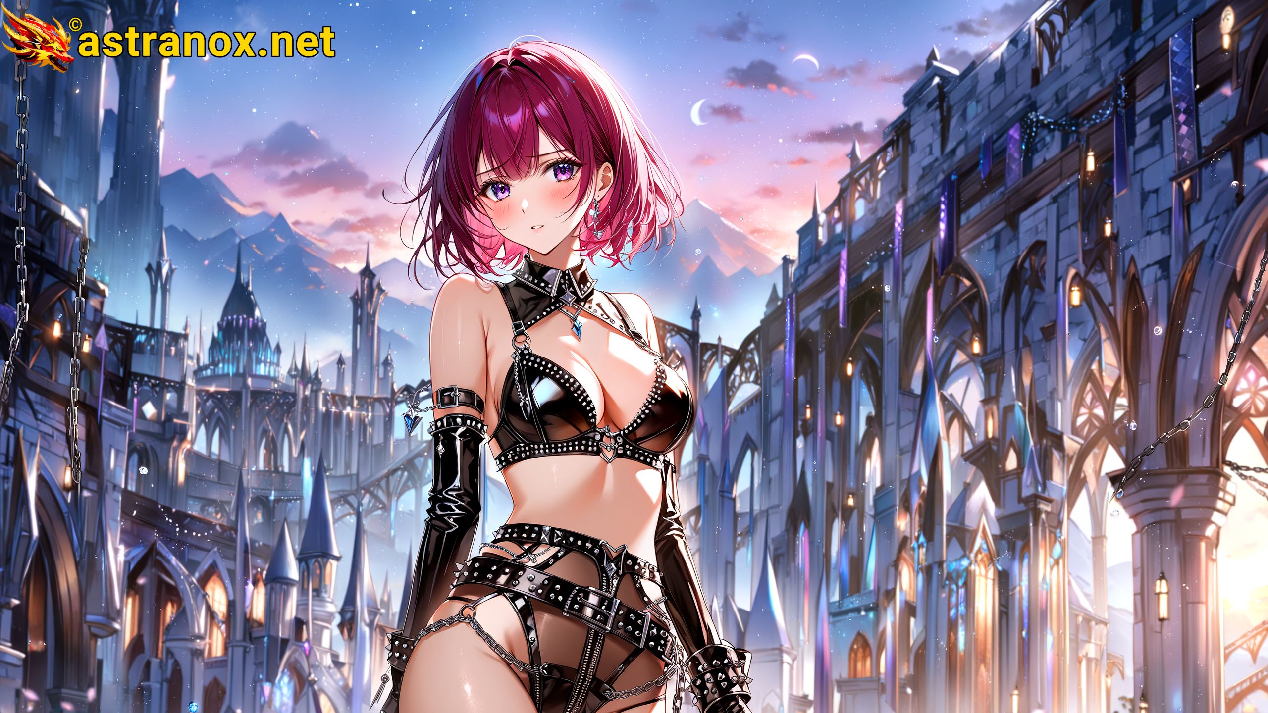 Amazing Young Female at - Download Free 4K Wallpaper Fantasy wallpaper with Eyes and Hair.