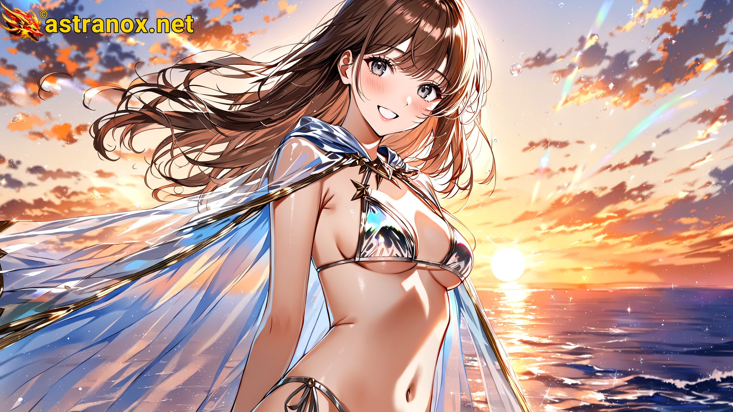 Amazing Young Female at - Download Free 4K Wallpaper Fantasy wallpaper with Eyes and Hair.