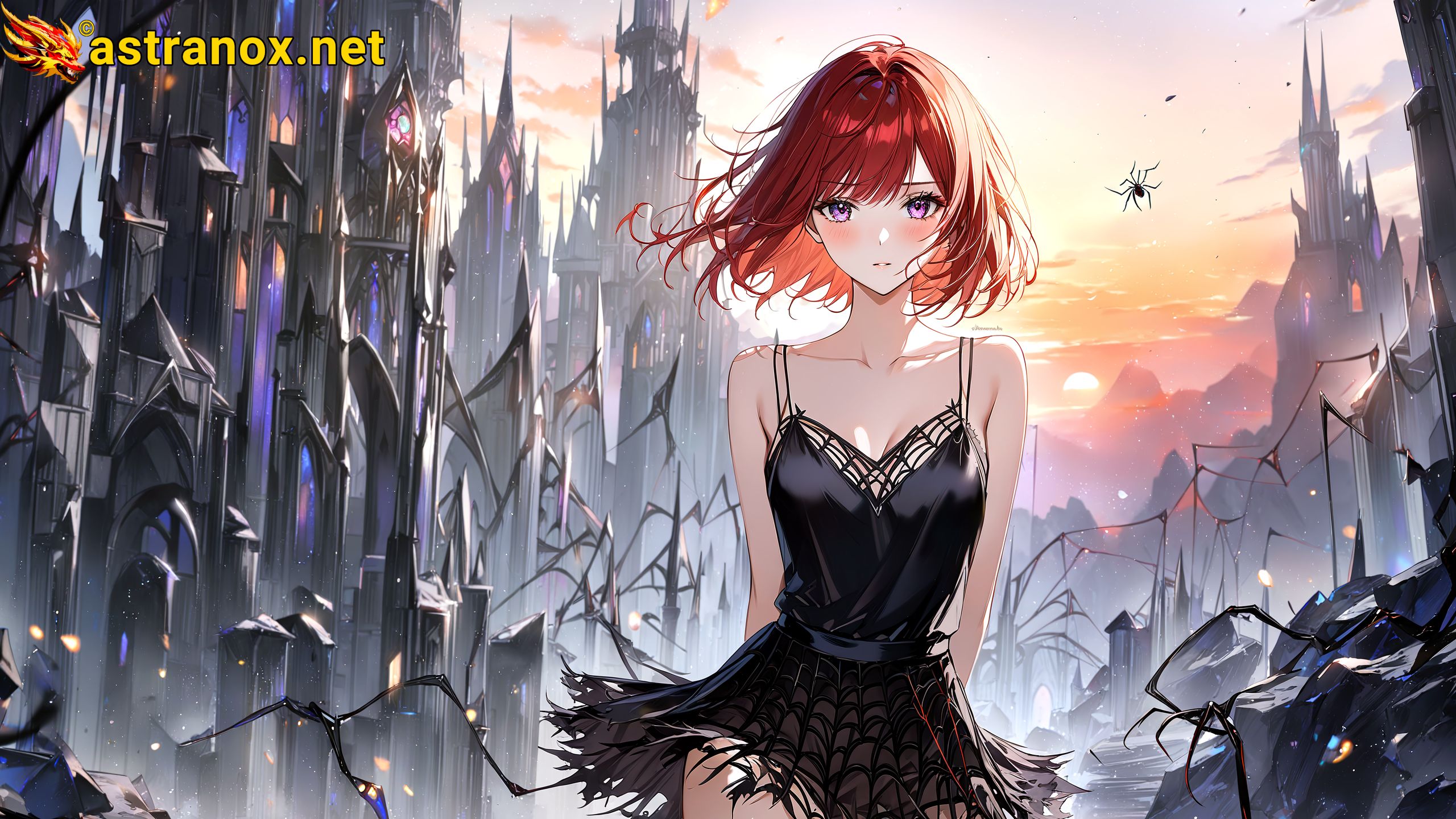 Amazing Young Female at - Download Free 4K Wallpaper Fantasy wallpaper with Eyes and Hair.