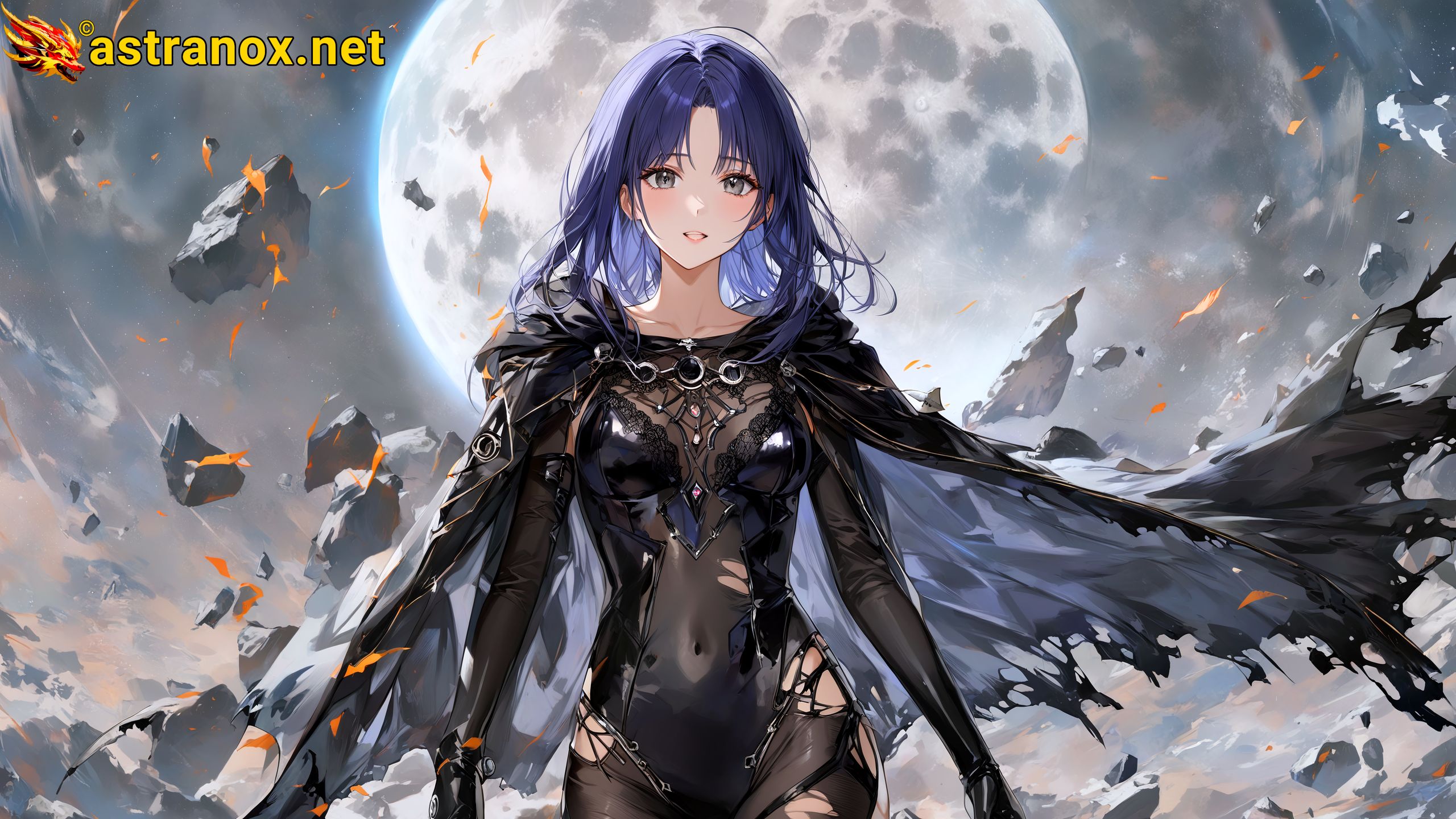Amazing Young Female at - Download Free 4K Wallpaper Fantasy wallpaper with Eyes and Hair.