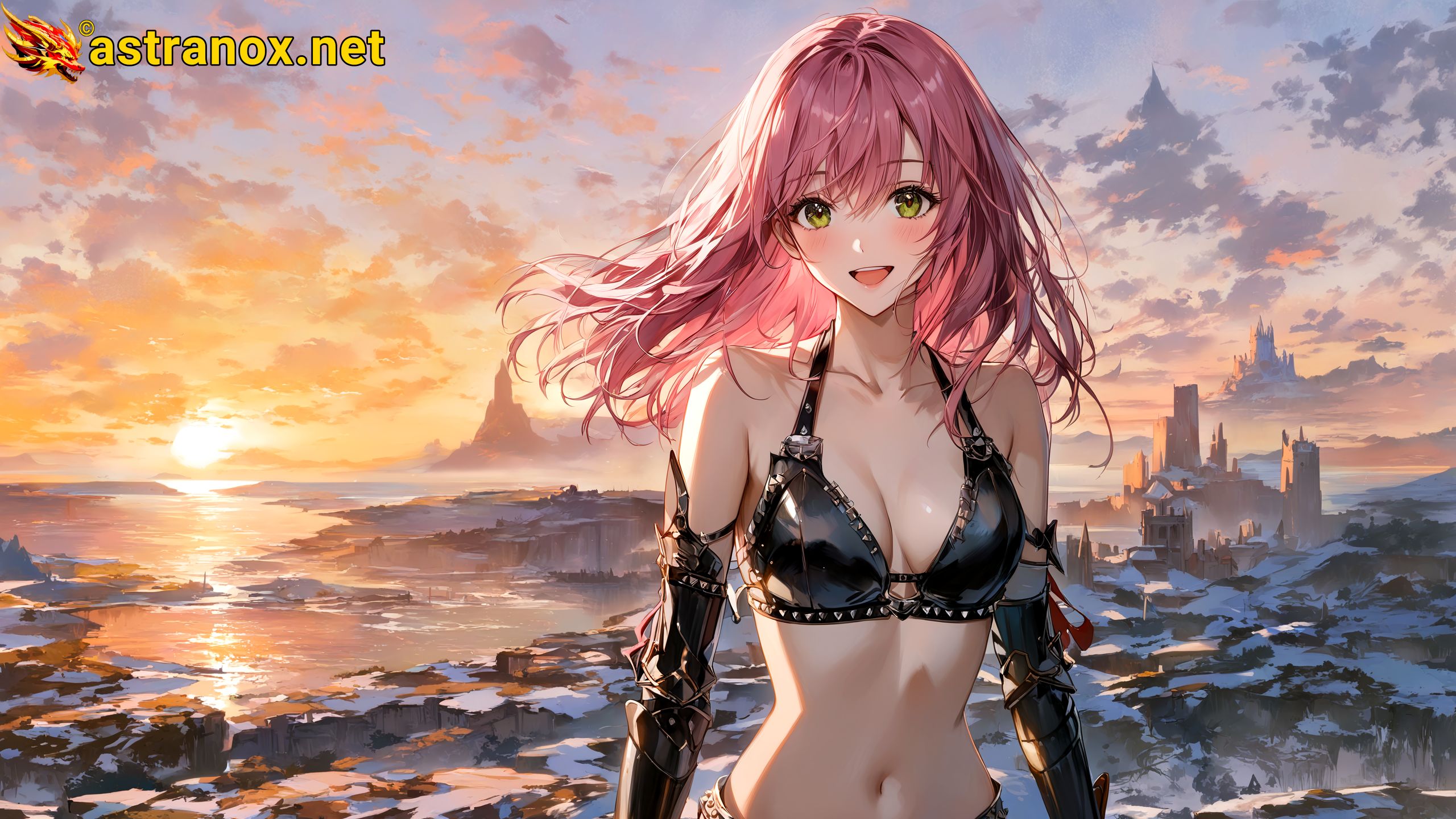 Amazing Young Female at - Download Free 4K Wallpaper Fantasy wallpaper with Eyes and Hair.