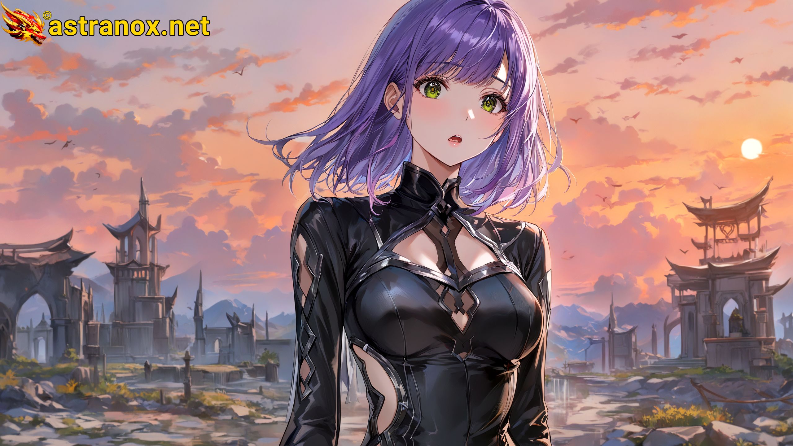 Amazing Young Female at - Download Free 4K Wallpaper Fantasy wallpaper with Eyes and Hair.